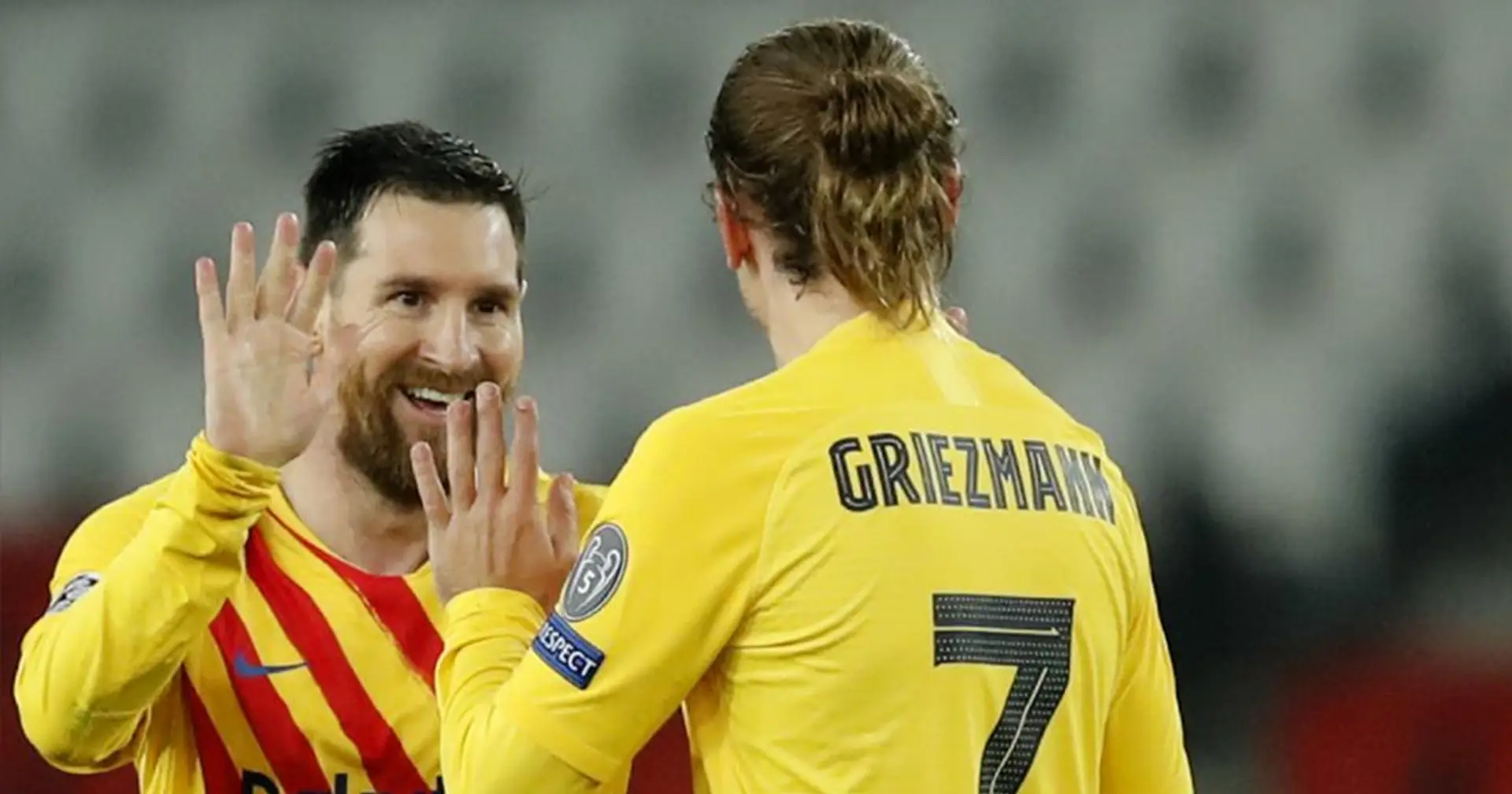 Messi-Griezmann la mejor dupla de la Liga por delante de Suárez y Llorente