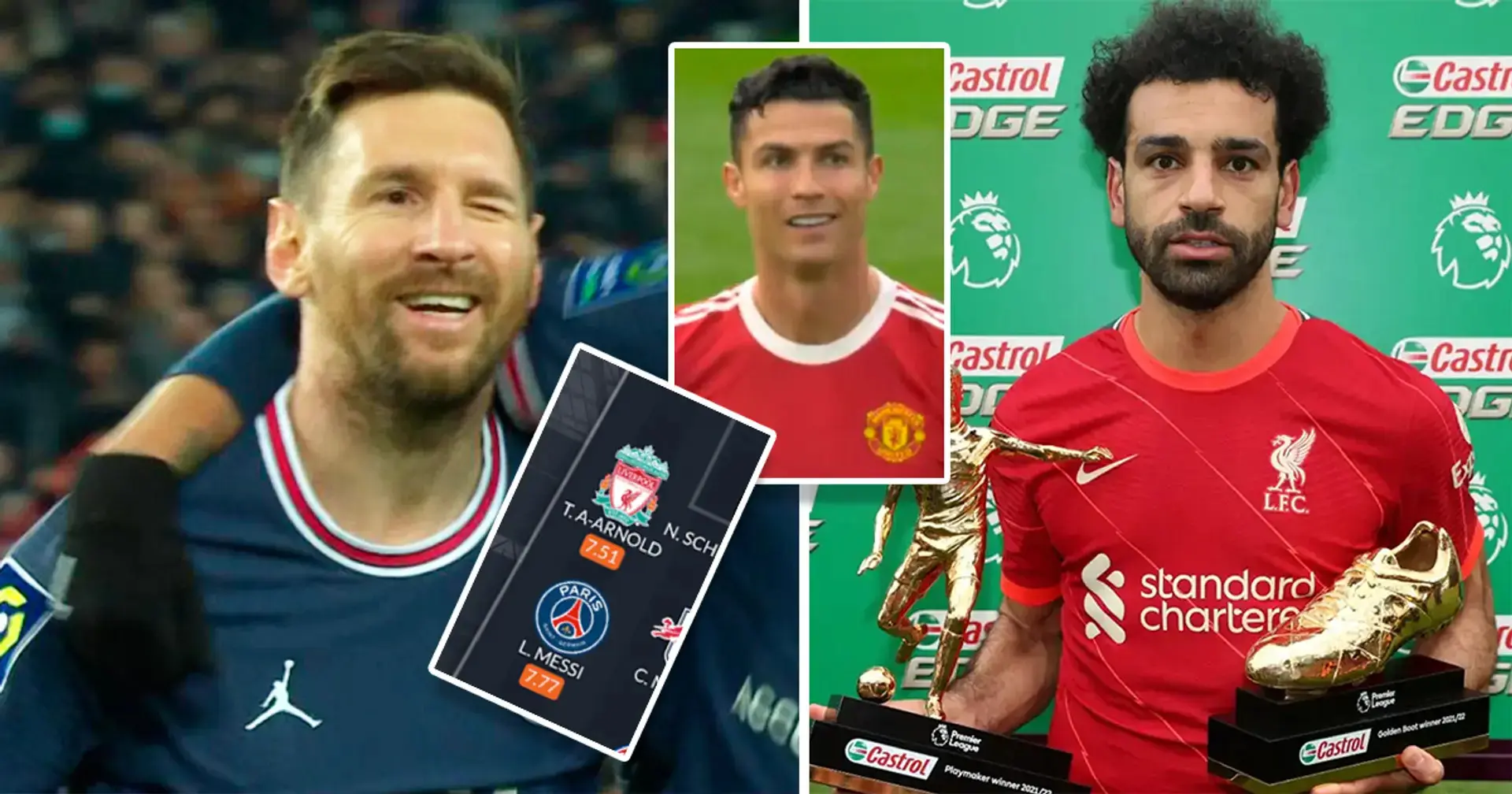 Lionel Messi forma parte del equipo de las 5 mejores ligas de Europa de la temporada, no hay lugar para Ronaldo y Salah 