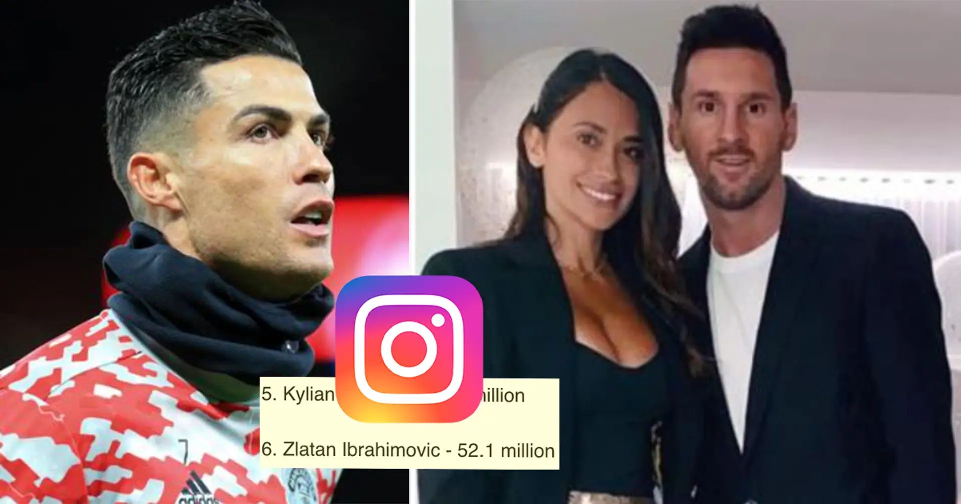 Messi reaches 300 million, Ronaldo still ahead: Top 10 players with most Instagram followers 