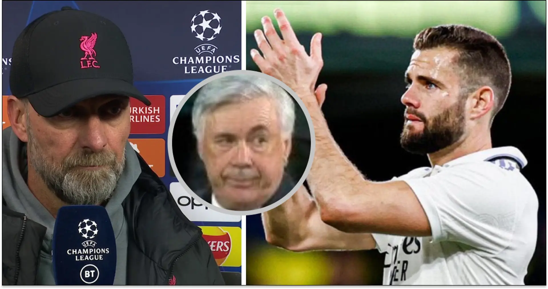 'Inteligencia futbolística como pocos tienen': Tanto Ancelotti como Klopp destacan a Nacho para elogiarlo