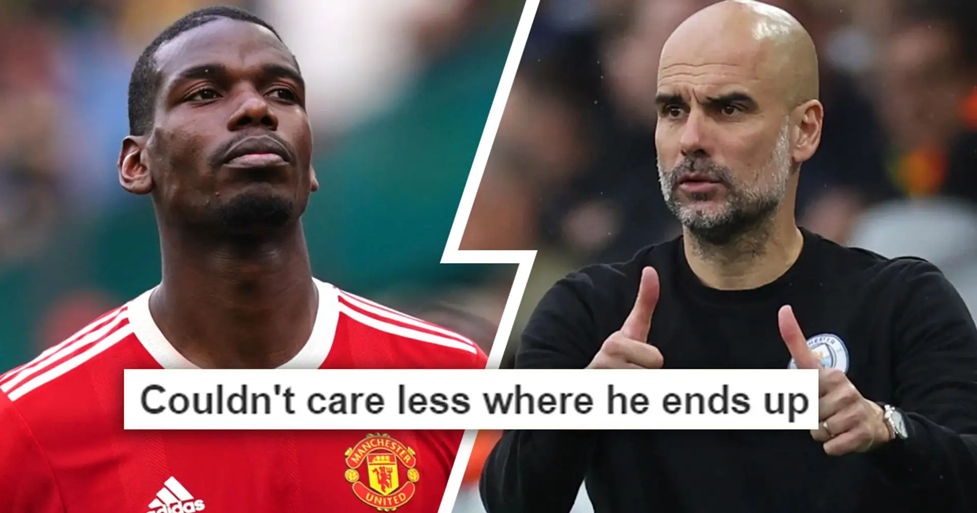 'Let them have him in their books': Man United fans react to Pogba's links to Man City move