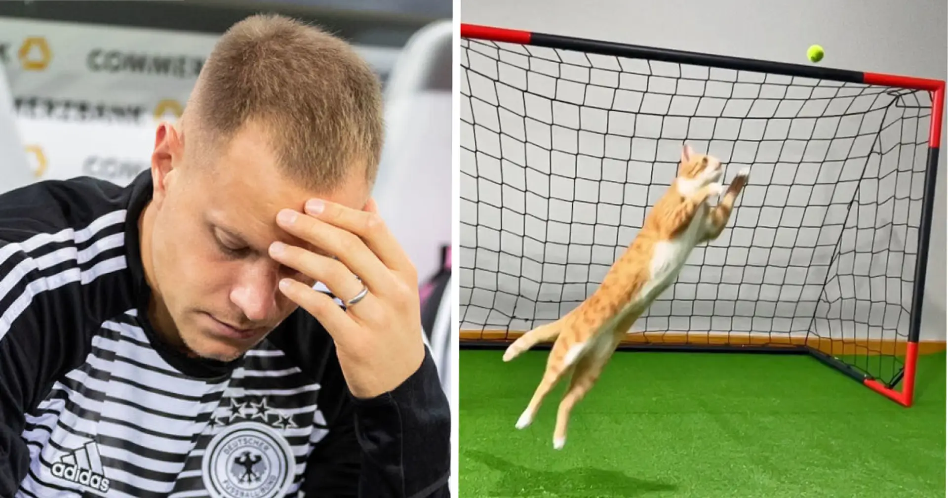 Ter Stegen's replacement labelled 'a cat' by coach
