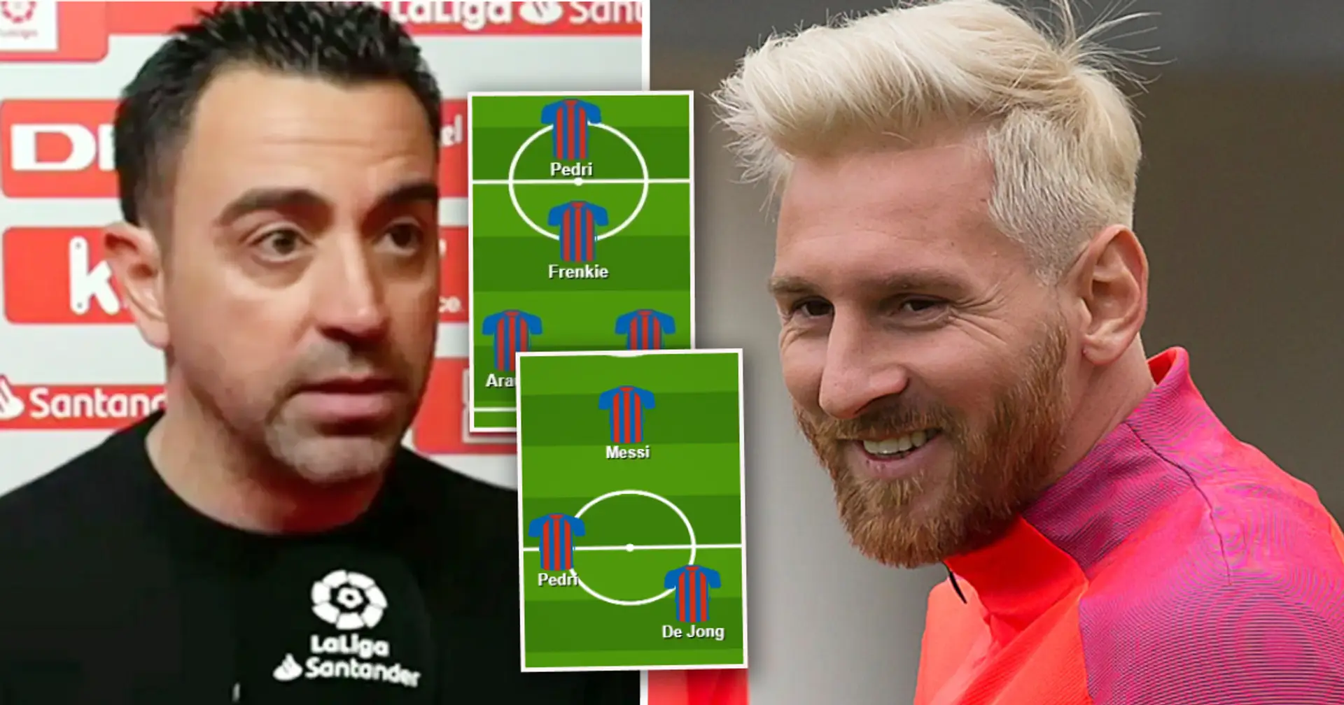 How Barca would likely line up after Messi’s return: 3 options