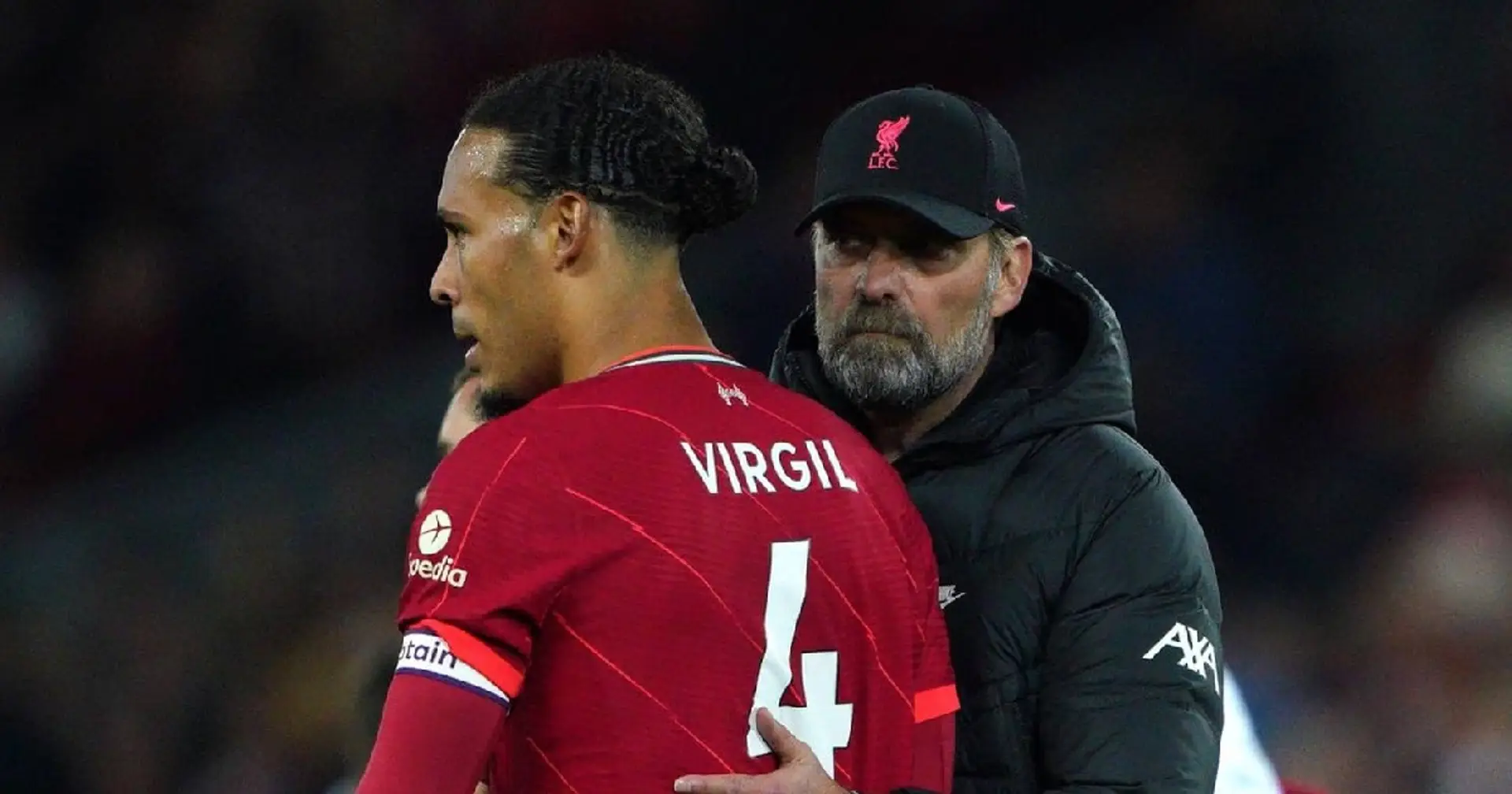 'That will be the case now': Van Dijk makes admission about Klopp's exit