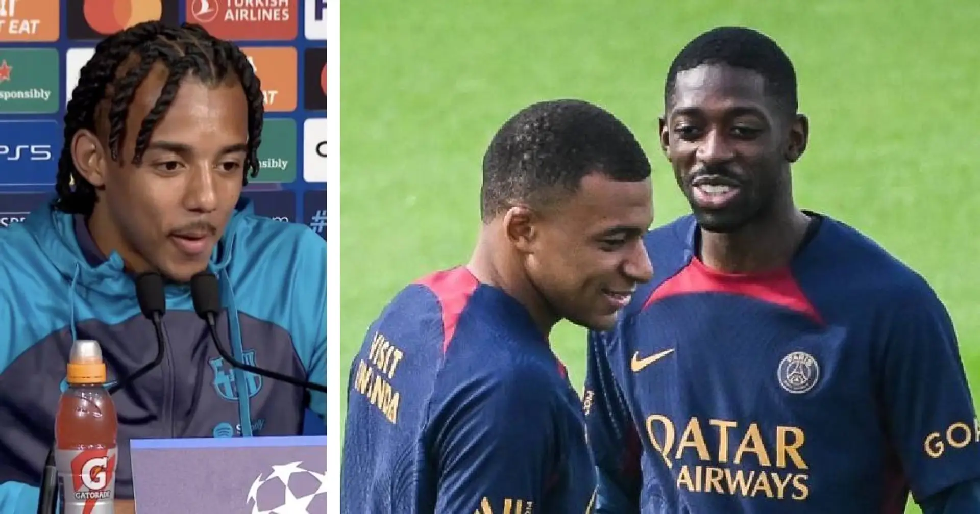 "Il faut être solide défensivement" : Koundé nomme 2 joueurs du PSG qui vont poser problème au Barça