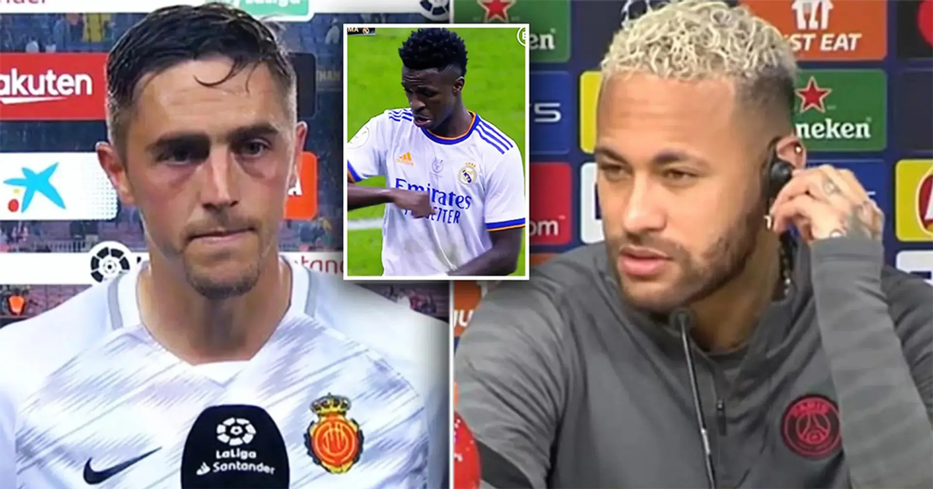 Neymar reagiert brillant auf die Äußerungen von Mallorca-Kapitän, der das Tanzen von Vinicius kritisierte