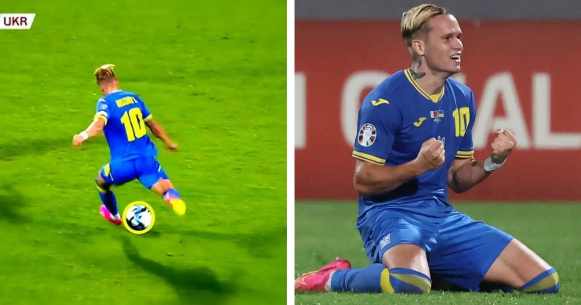 'If he does this vs Arsenal my lungs might collapse': Fans react to Mudryk screamer for Ukraine