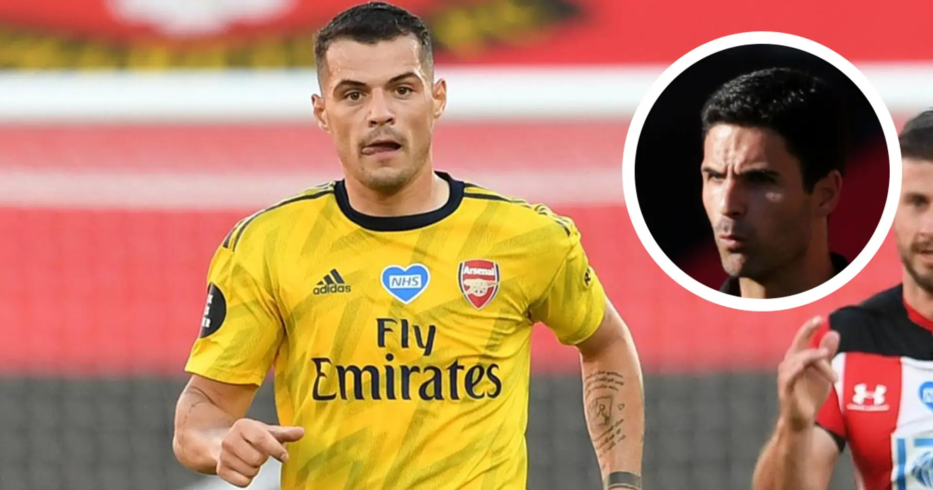 Mikel Arteta singles out Granit Xhaka for praise in So'ton victory as he explains why midfielder so important for this team