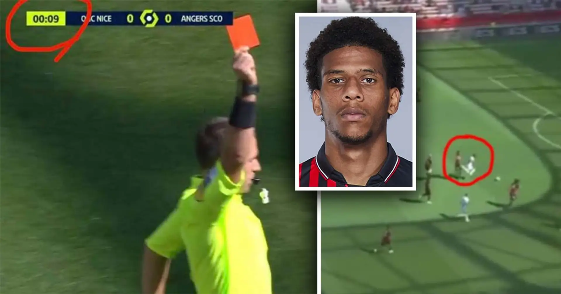 Todibo expulsé après 9 secondes dans le match de Ligue 1: ce qui s'est passé