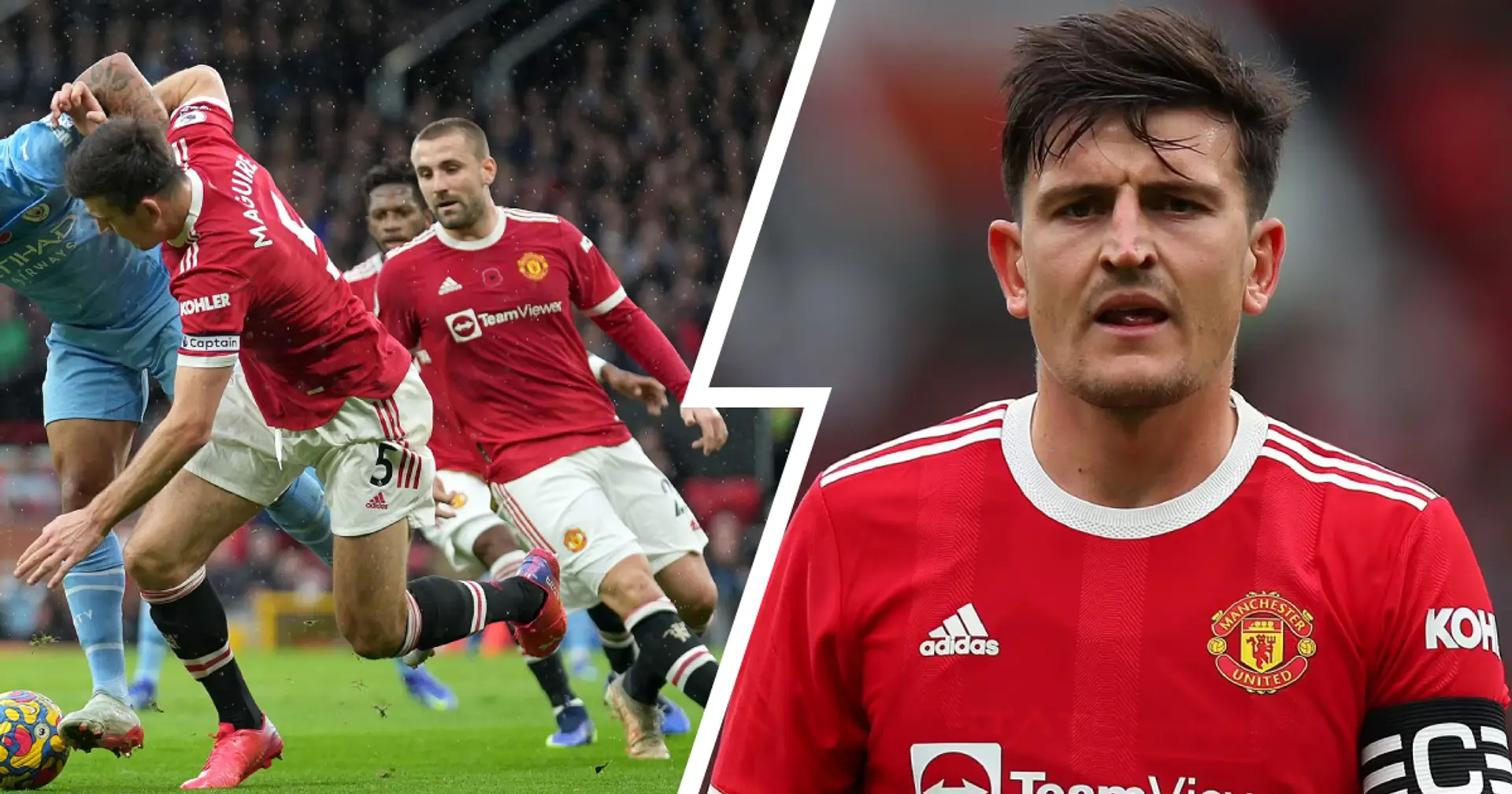 Harry Maguire breaks silence after embarrassing Man City loss