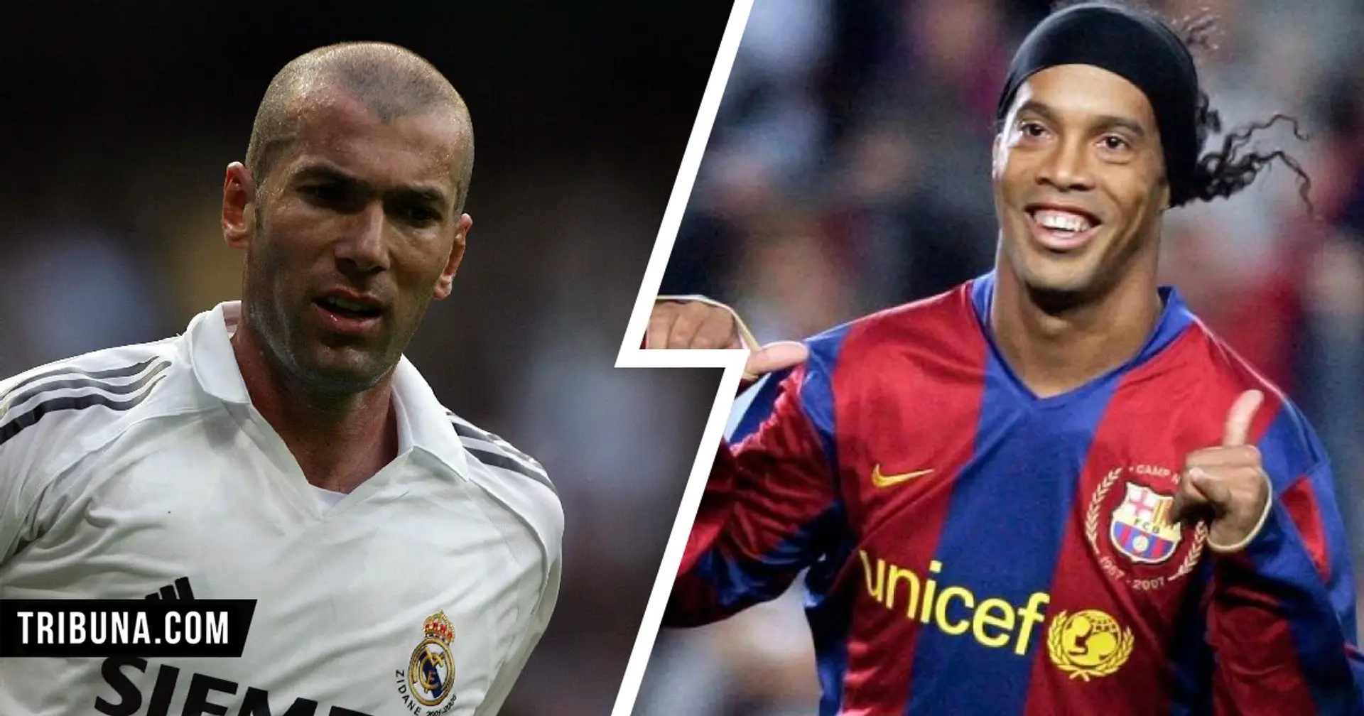 Zidane, Ronaldinho, Alan Smith and more: A look at some of Liverpool stars' footballing heroes