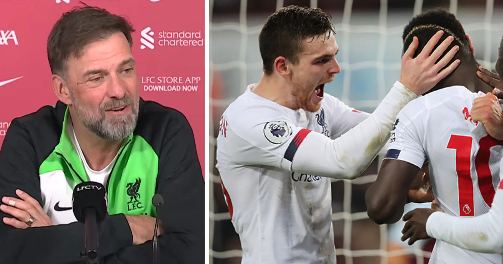 'You will not get the names': Jurgen Klopp reveals what happened in Liverpool's dressing room during memorable 2-1 win vs Aston Villa 