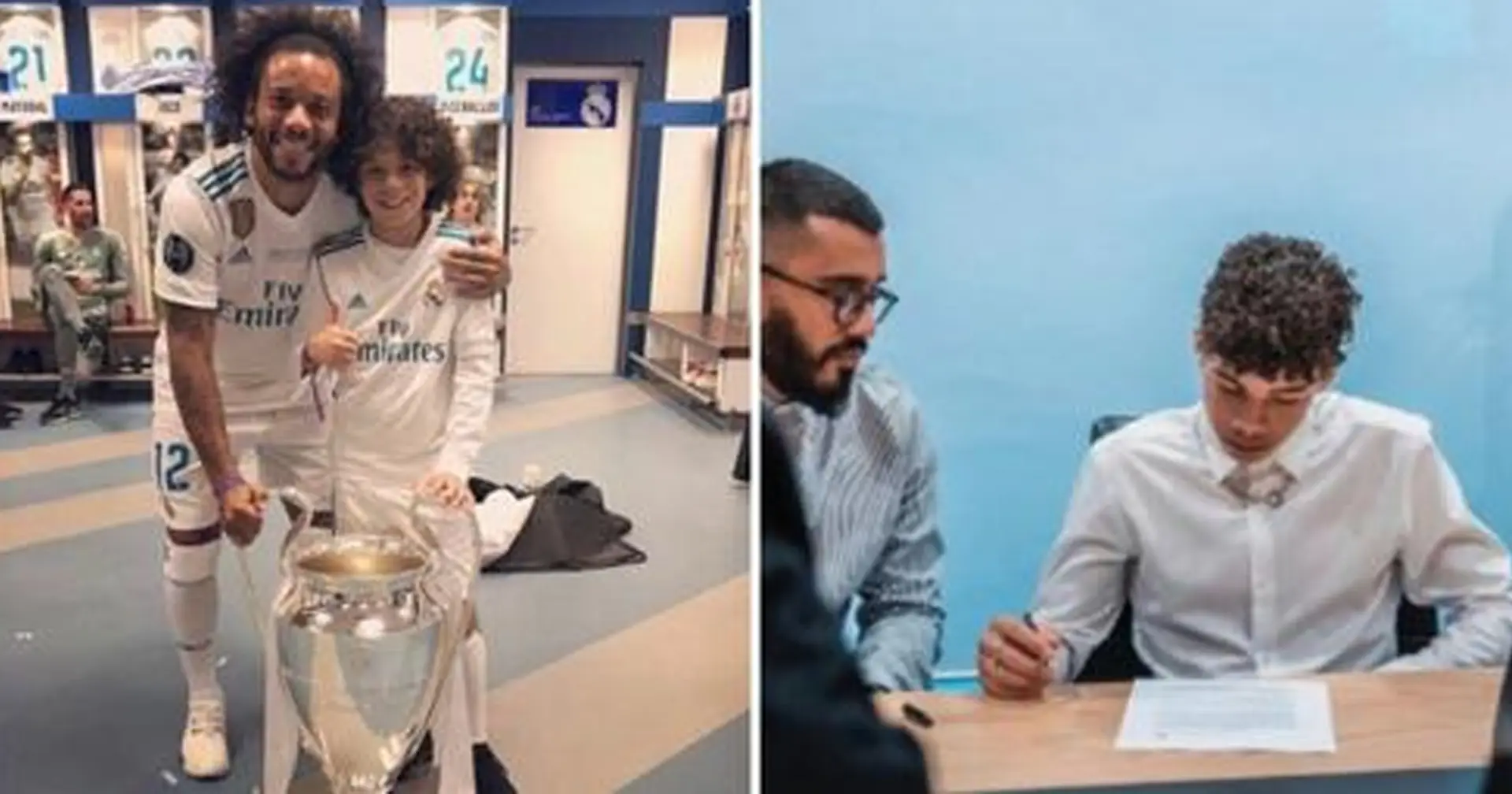 Sohn von Marcelo hat seinen ersten offiziellen Vertrag unterzeichnet: Mit welchem Verein? 😏