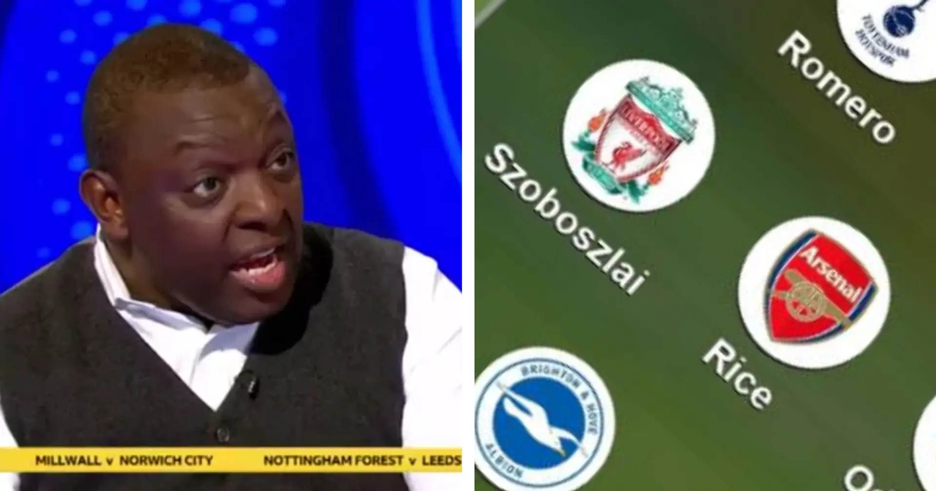 'These goals win you titles': Declan Rice & one more Arsenal star included in Garth Crooks' Team of the Week