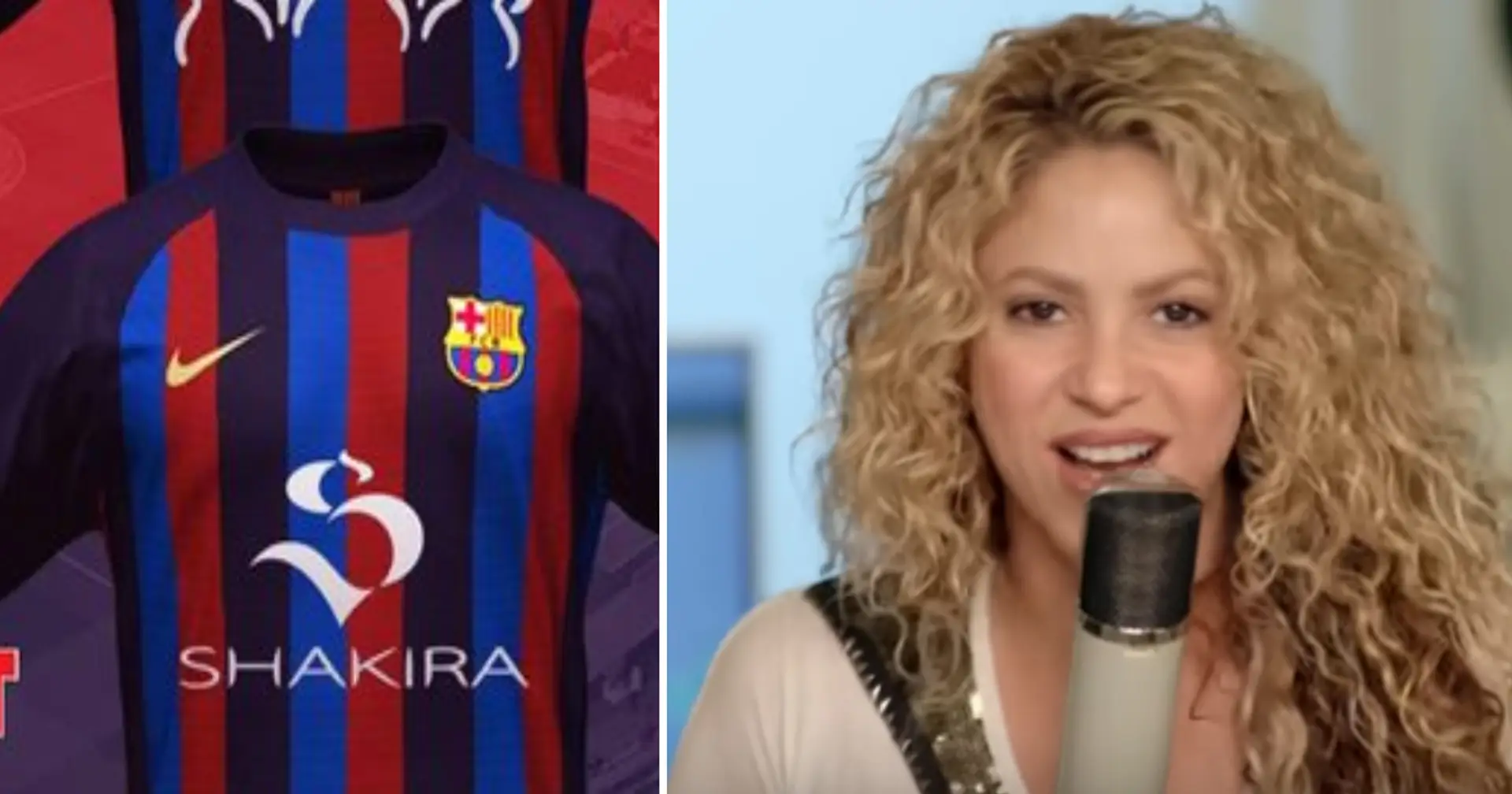 Cool or what? Barca to have names of pop stars like Shakira on their shirt next season