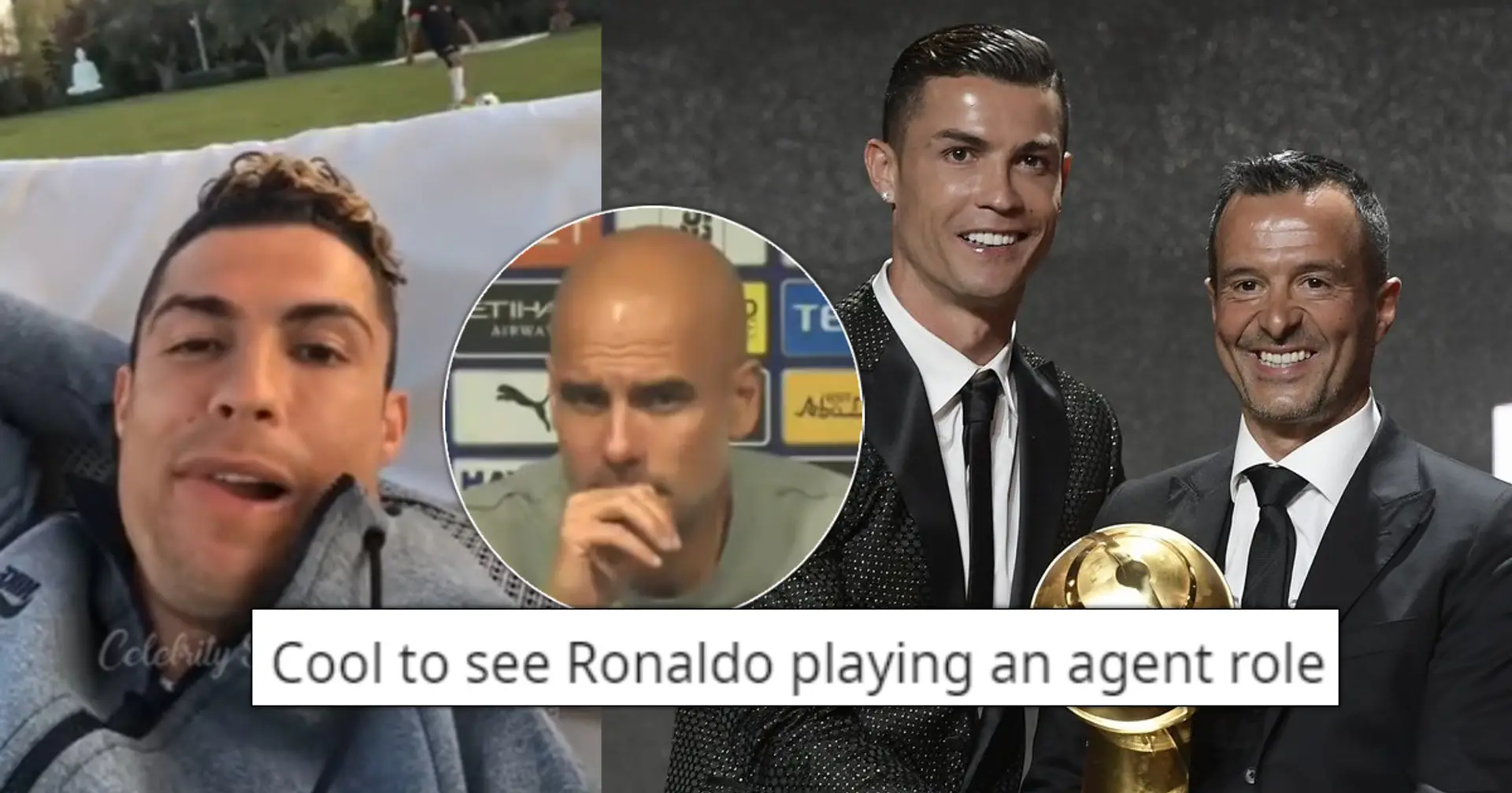 Leaked audio of Cristiano Ronaldo reveals details of his choice between City and United