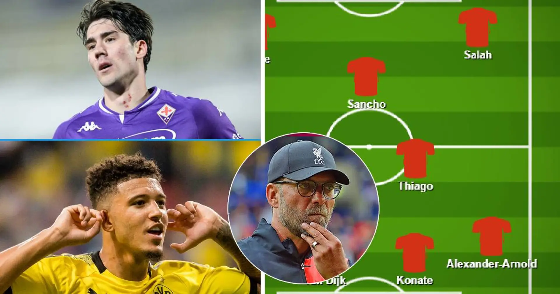 Getting Sancho, not signing any forward? 3 scenarios for Liverpool's summer transfer business