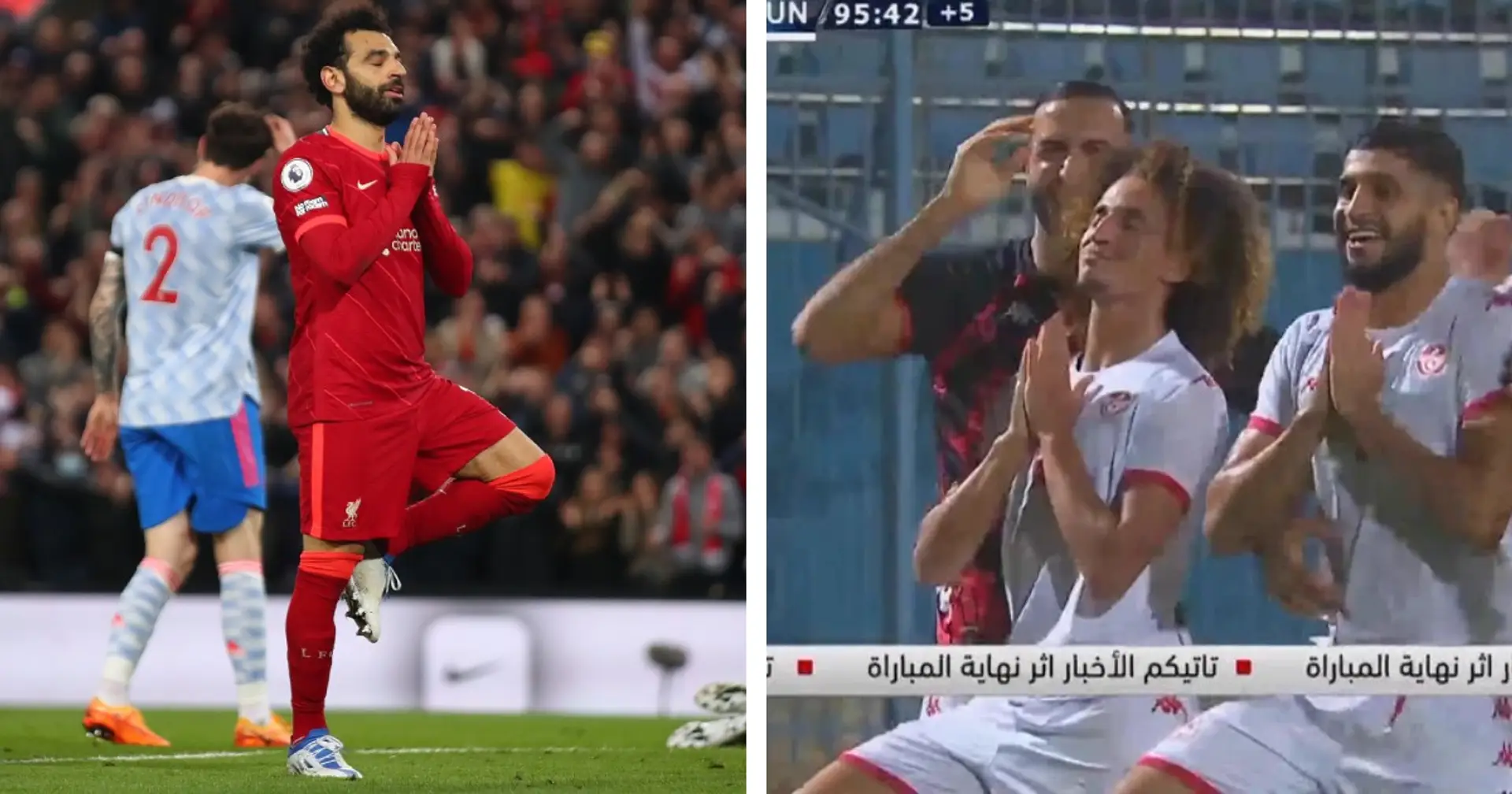 Man United youngster Hannibal taunts Salah with celebration in win over Egypt