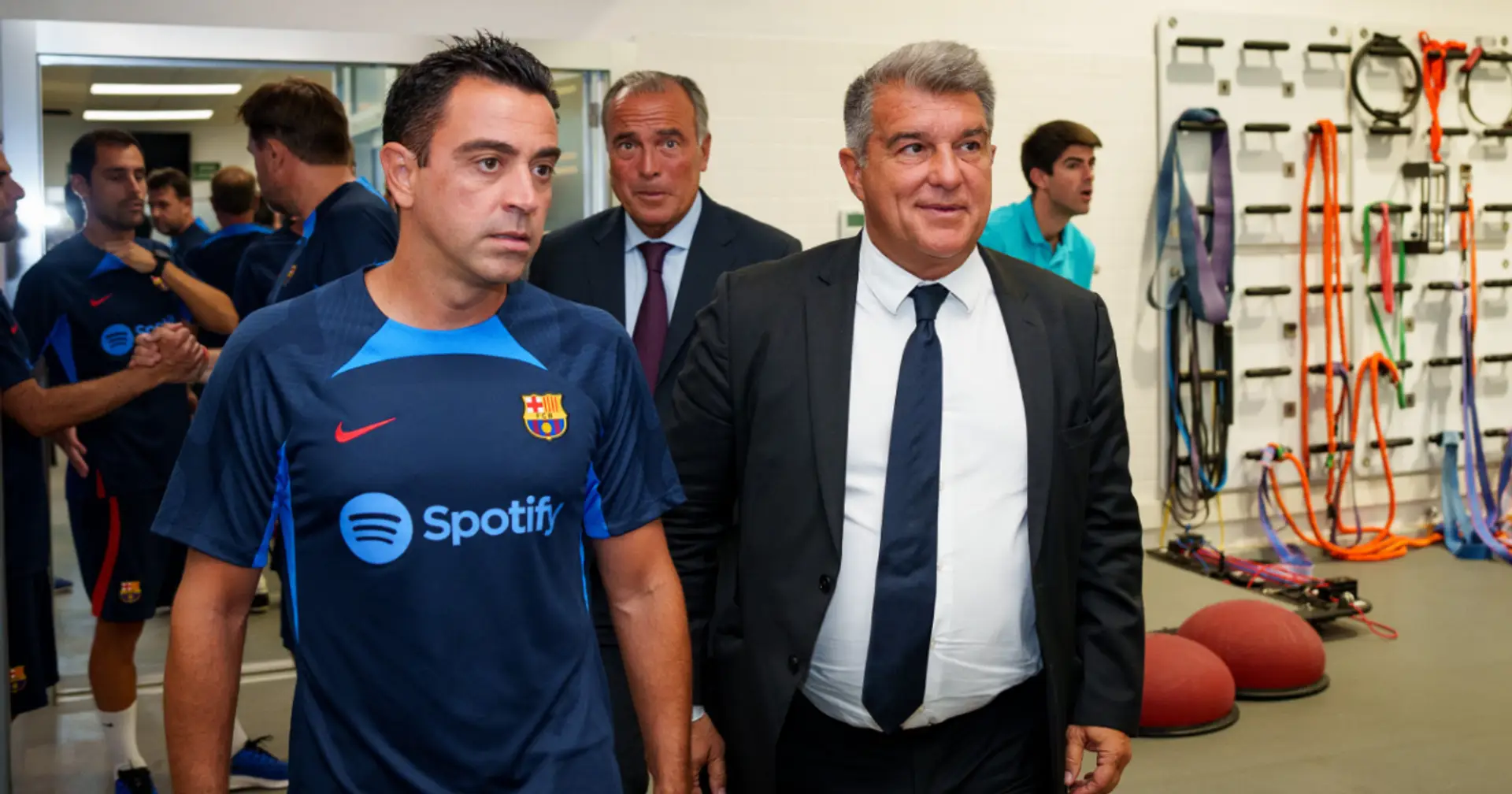 Laporta möchte, dass Xavi bei Barça bleibt: "Ich habe ihn gefragt, ob er seine Meinung ändern könnte, und ihm geraten, sich einfach zu entspannen" 
