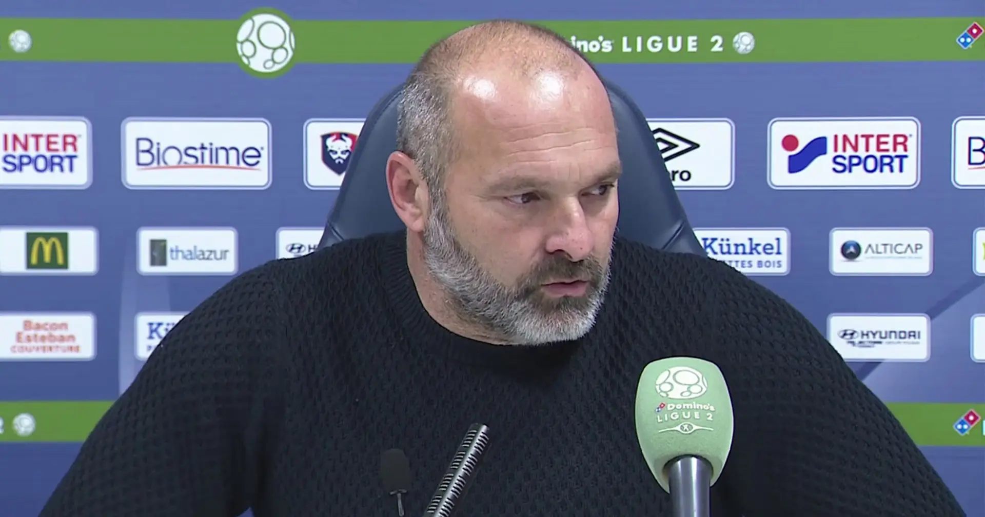 "J’espère que l’on va donner une bonne image de notre équipe" : L'entraineur de Caen espère voir un beau match de son équipe face au PSG