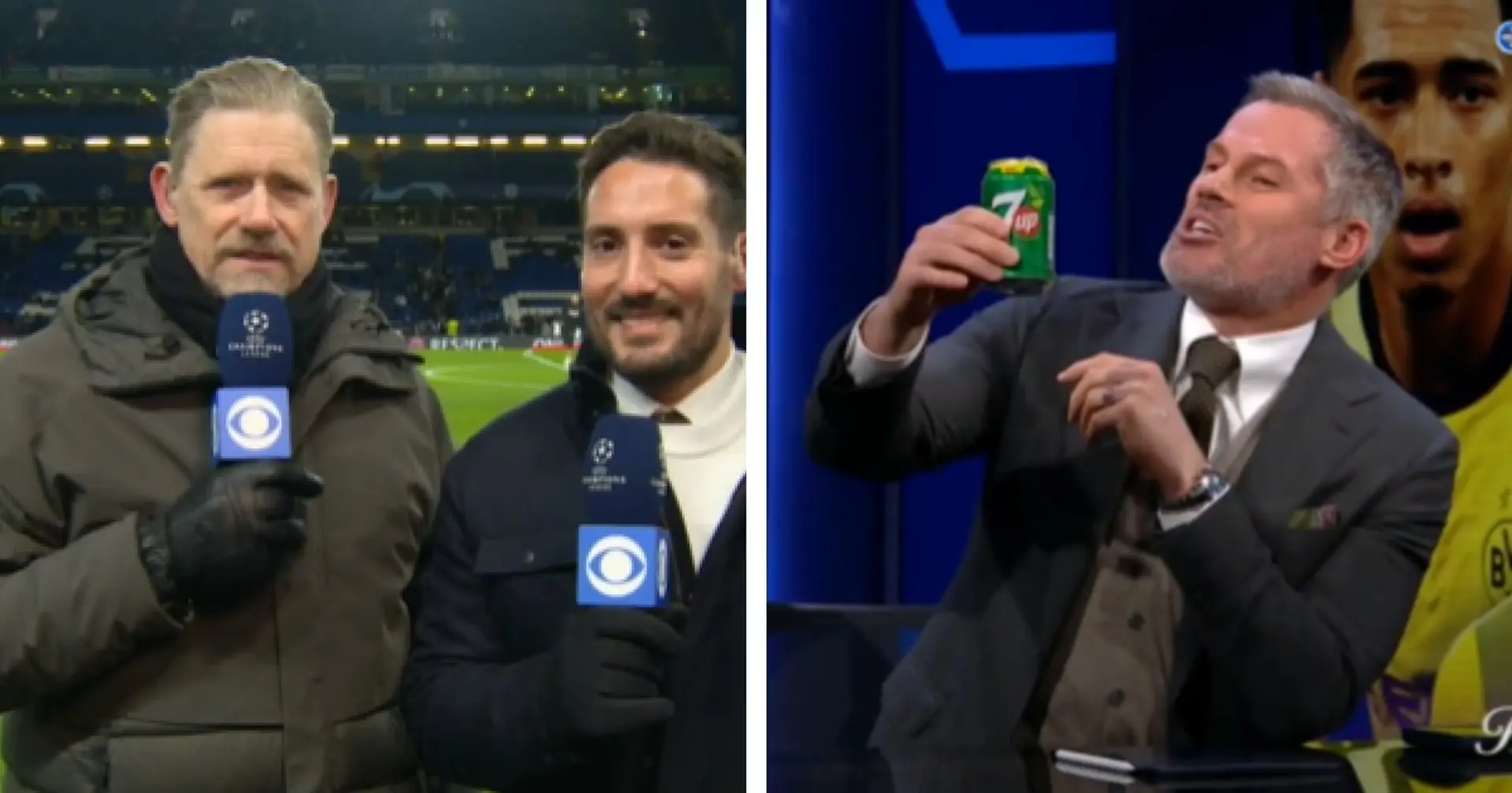 'It's actually Seven Hag': Carragher mocks Man United legend Schmeichel with string of seven-themed jokes