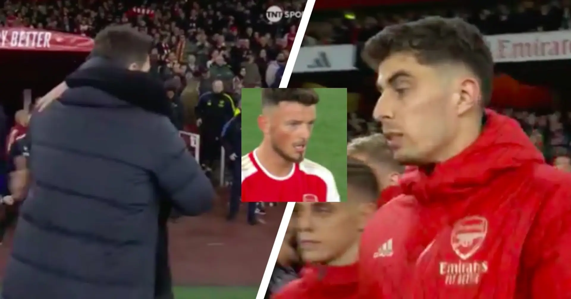 REVEALED: First Arsenal player Arteta congratulated at full time in Chelsea win - not White or Havertz