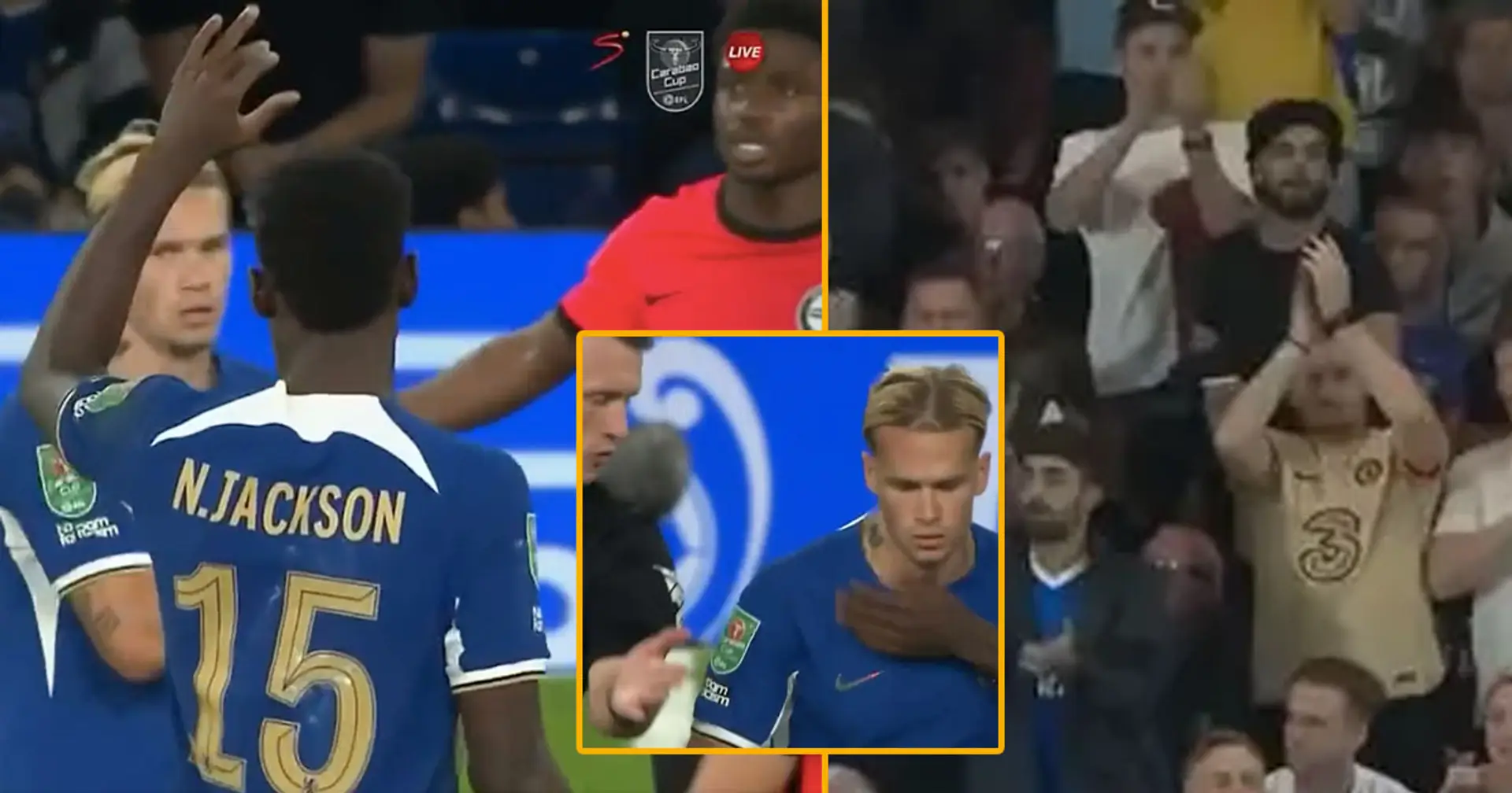 Ref breaks rules for Mudryk and overrules Brighton moans - spotted