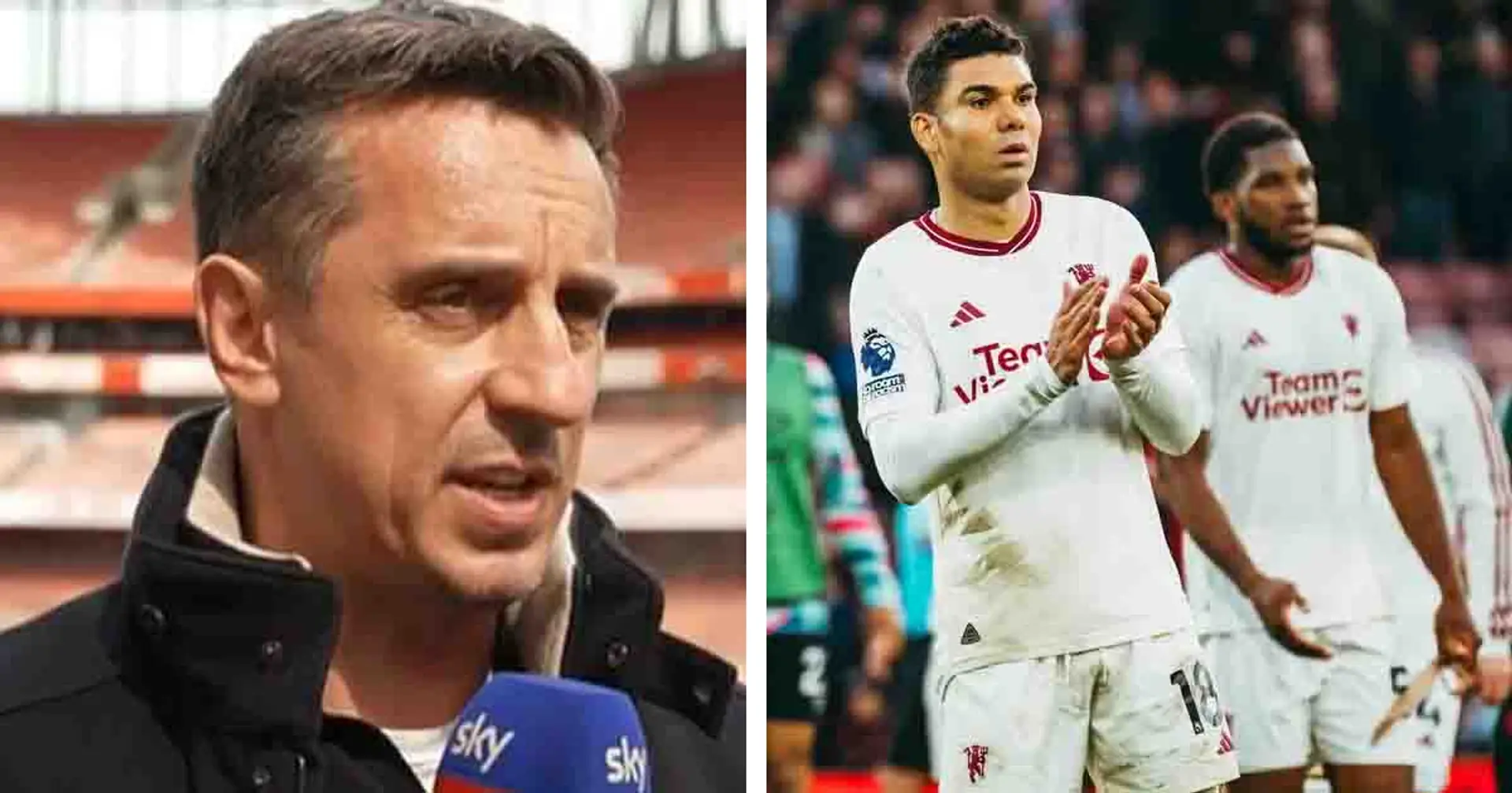 'Players have switched off': Gary Neville makes worrying prediction for Man United's upcoming away games