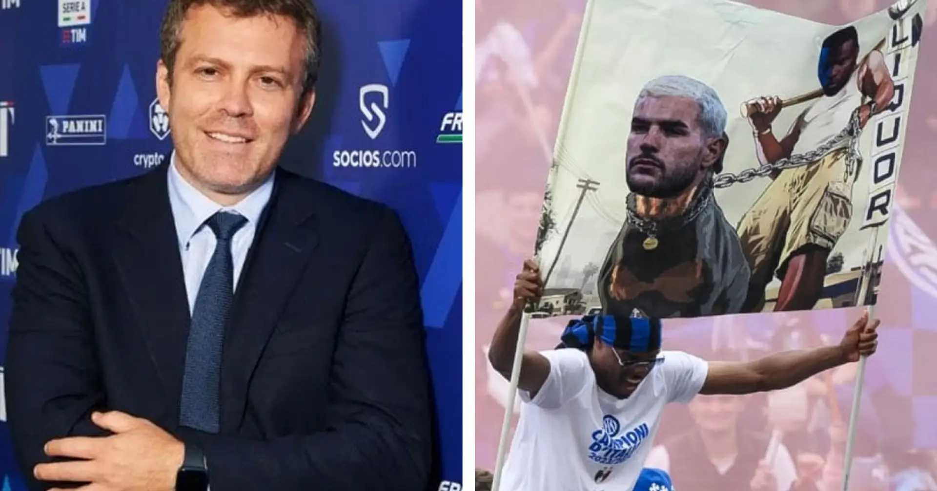 Il Presidente della Lega Serie A sullo striscione di Dumfries contro Theo: "I calciatori non si rendono conto, di cattivo gusto"