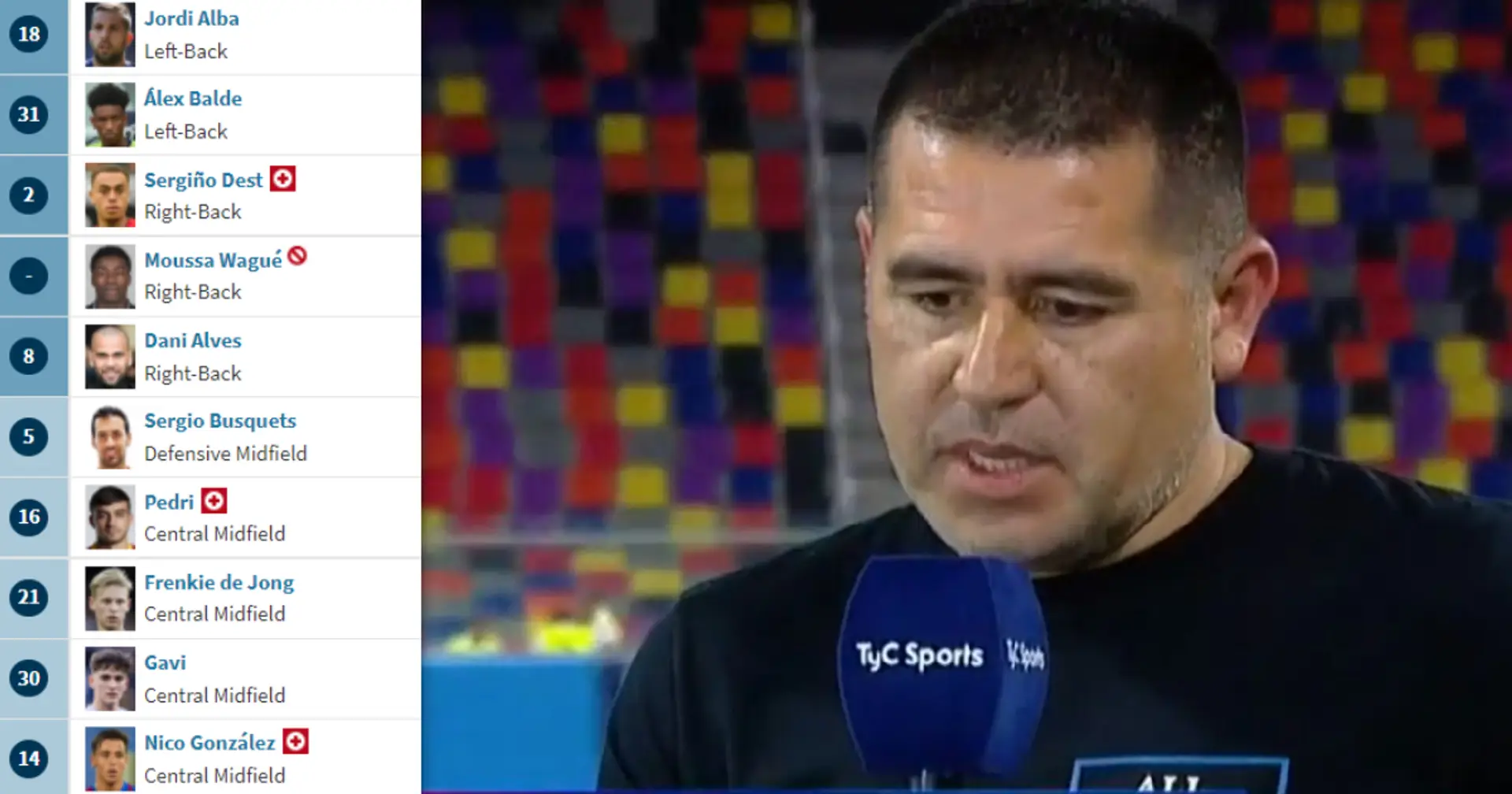 Riquelme names one current Barca player who changed history and 'confused world football'