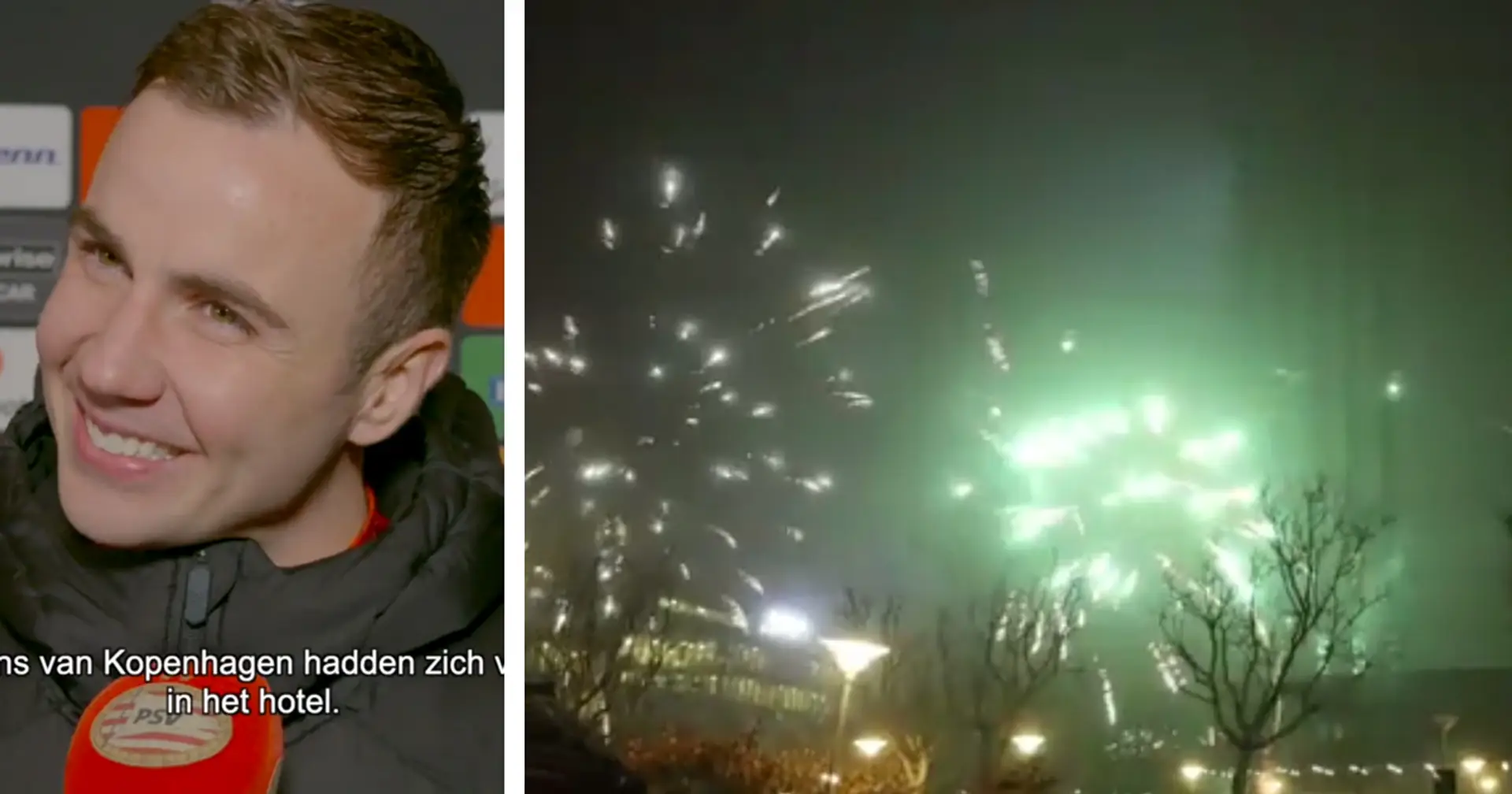 Mario Götze verrät: PSV hat seinen Mannschaftsbus in der Nähe des falschen Hotels abgestellt, um ein Feuerwerk in der Nacht zu vermeiden