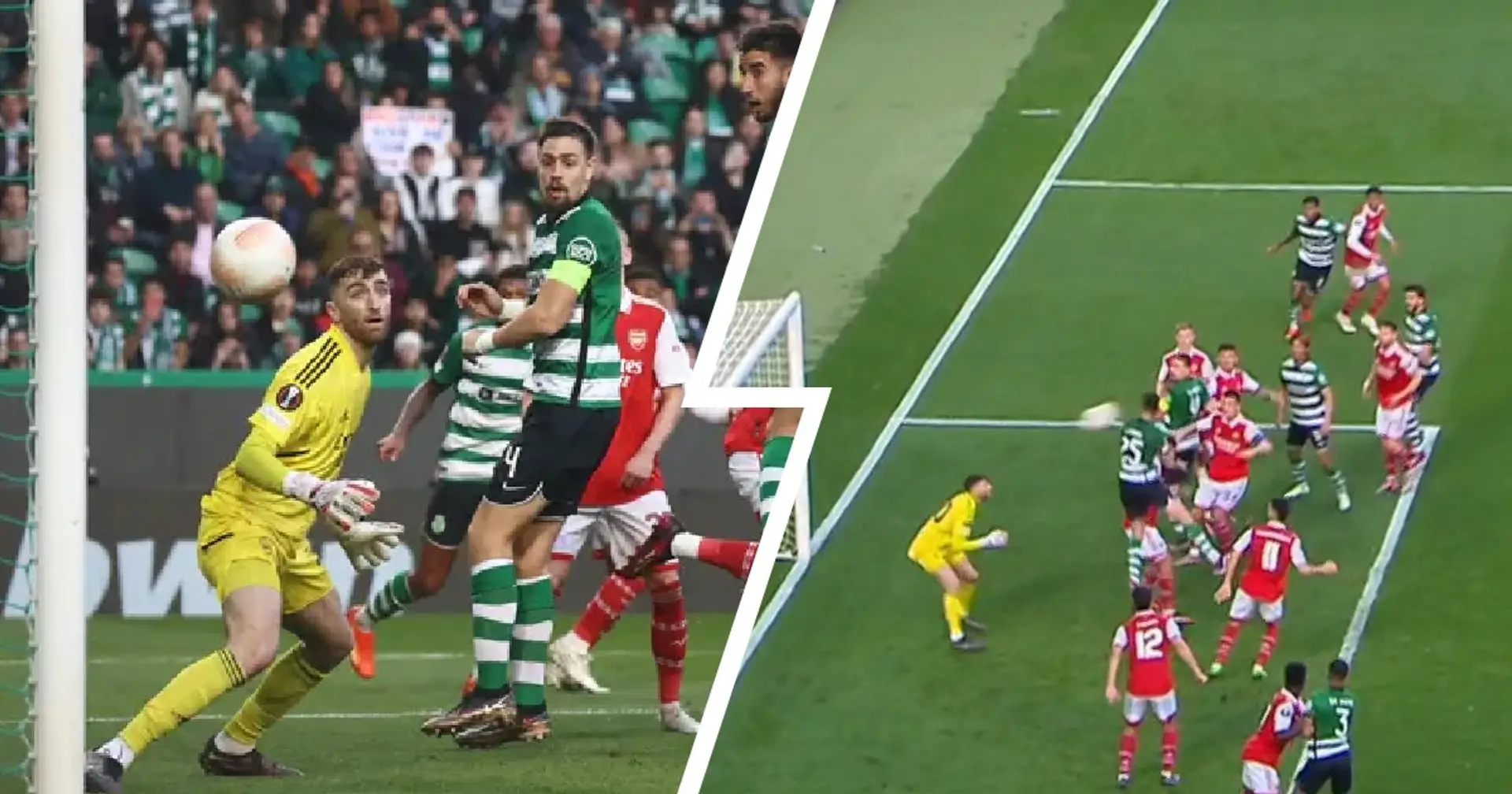 SPOTTED: Matt Turner's error that led to Sporting's first goal - Kiwior was involved 