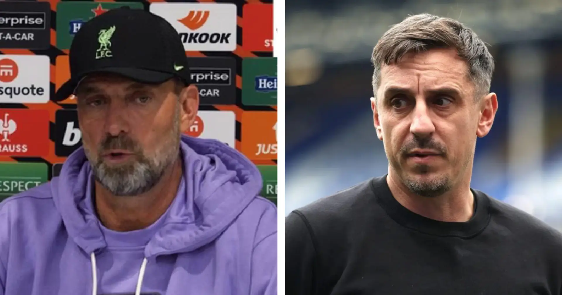 'Nobody was interested in that': Klopp takes unexpected dig at Neville after wrong Mac Allister comment