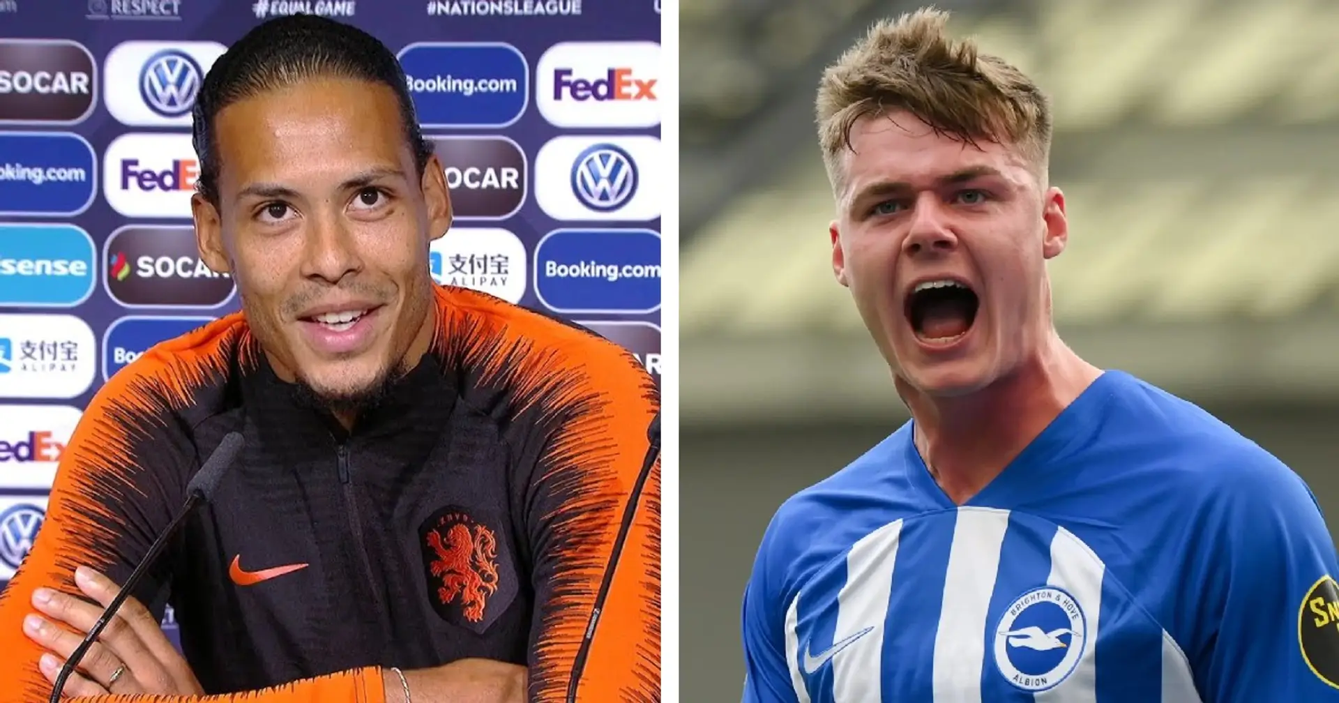 'He's a promising striker': Van Dijk hails Brighton's hattrick hero – Liverpool could have signed him nothing 