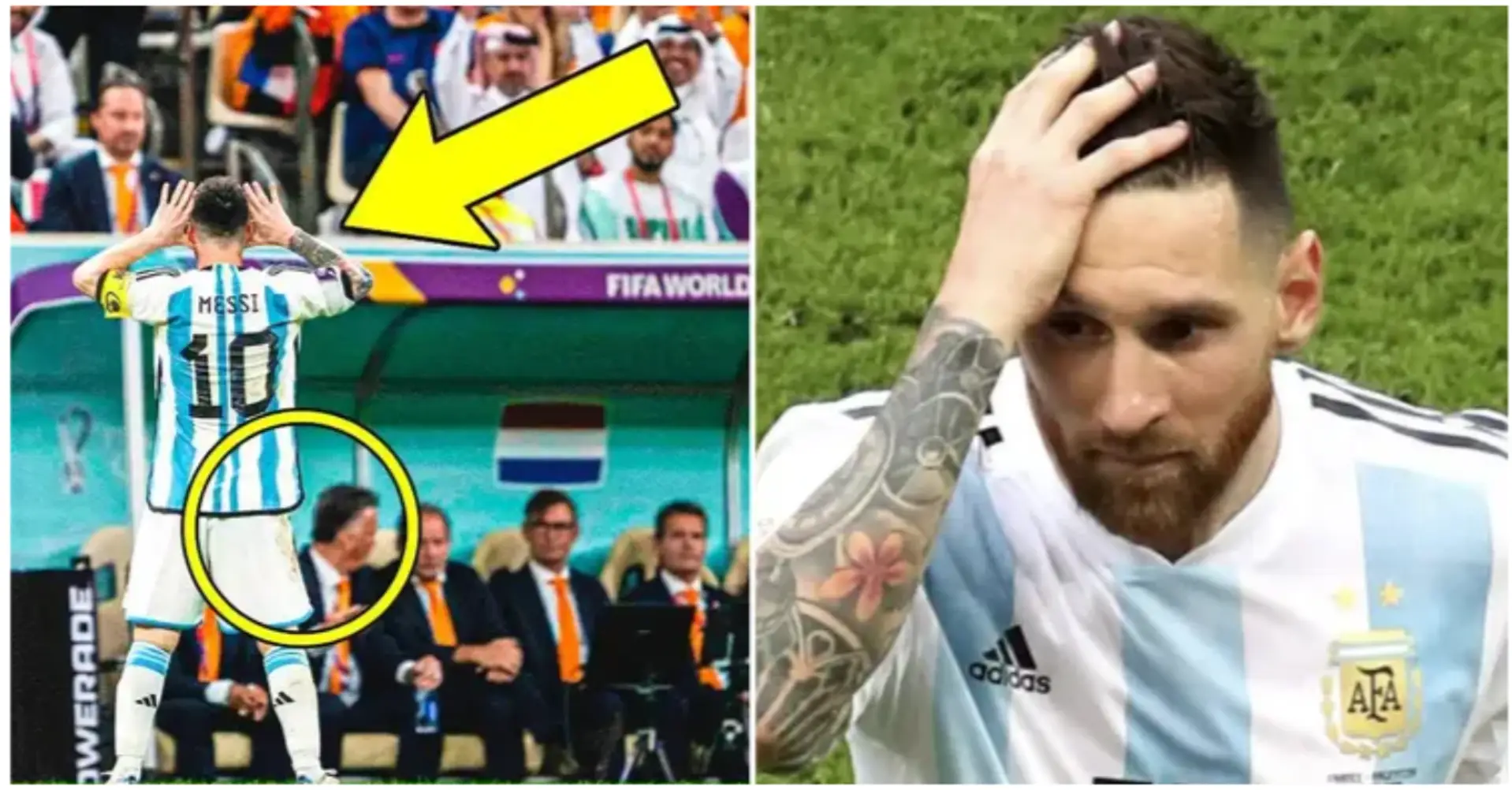"Was für ein Idiot ich bin": Messi bereut seinen Jubel im Spiel gegen die Niederlande