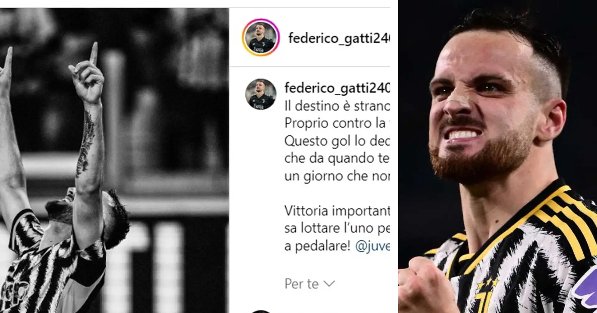 Gatti, quarto gol in Serie A e dedica strappalacrime dopo la Fiorentina: è nell'Olimpo europeo dei difensori centrali