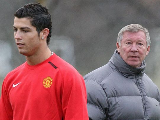 Sir Alex and Cristiano 