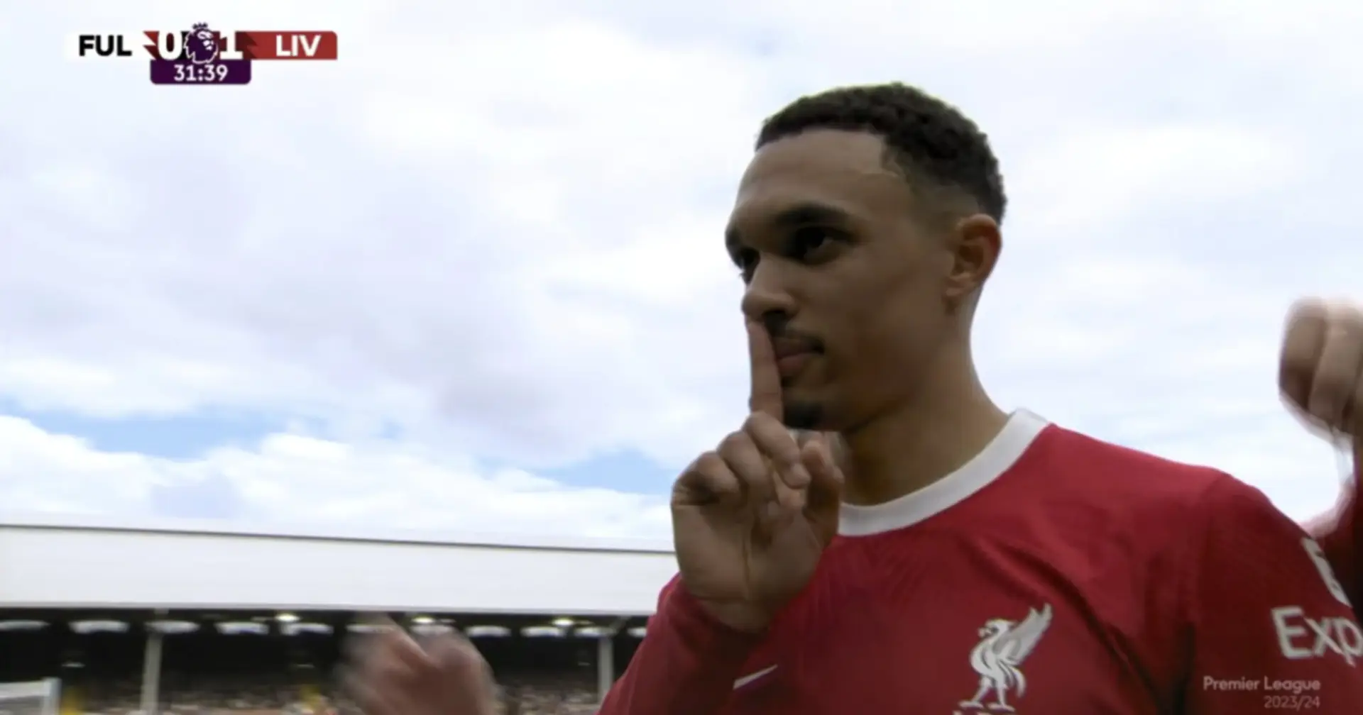 Trent Alexander-Arnold close to Liverpool record after free-kick goal vs Fulham