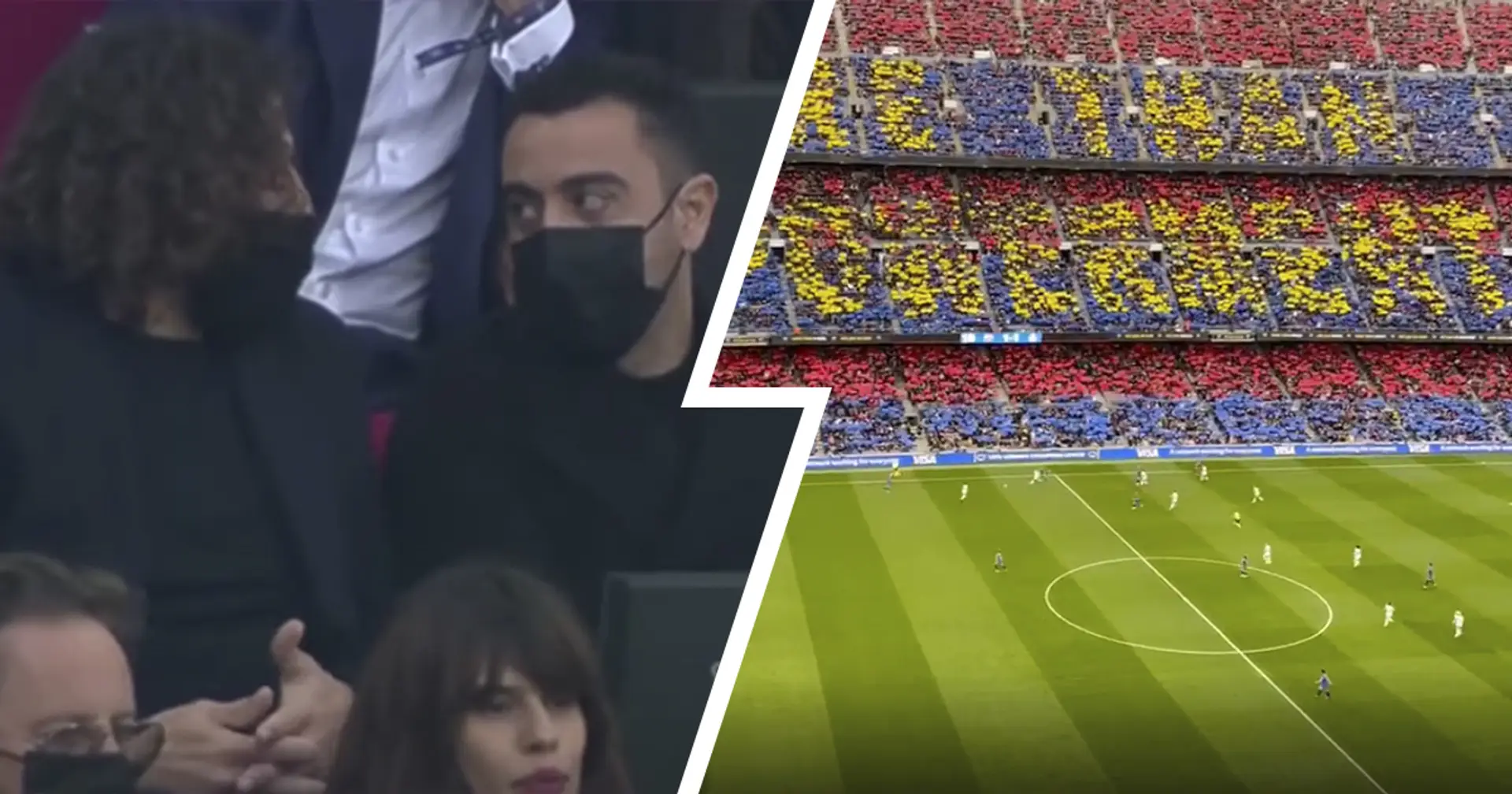 Xavi reunites with Puyol as Barca Femeni face Real Madrid in front of 91,000 people