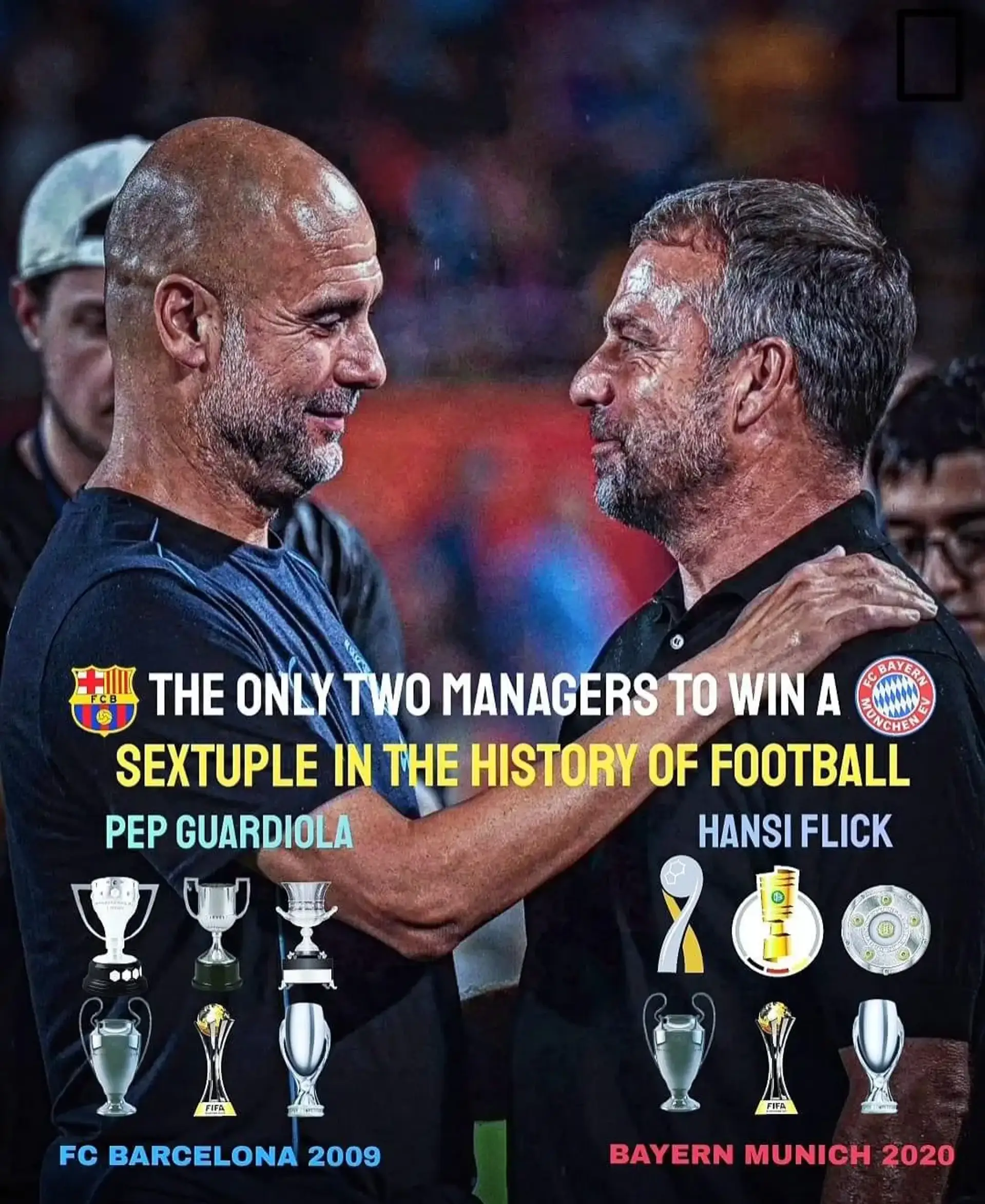 Fun fact about Pep and Flick - it has to do with the “Sextuple”