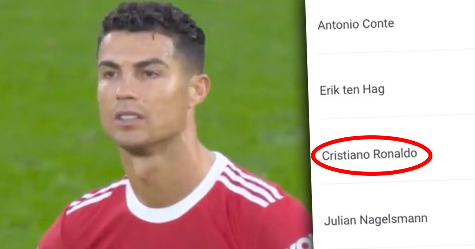 Moment, was? Cristiano Ronaldo auf der Liste der möglichen neuen Cheftrainer von Man United gesichtet