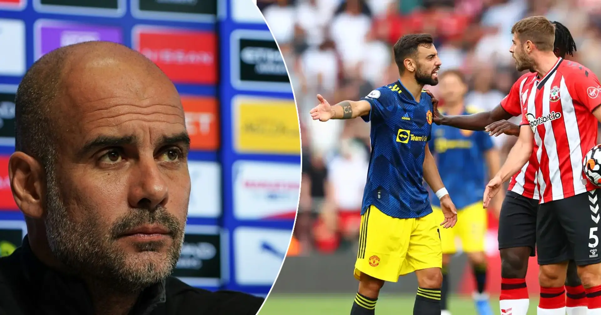 'Man United were lucky not to lose': Pep Guardiola believes Southampton 'deserved to win' 1-1 draw