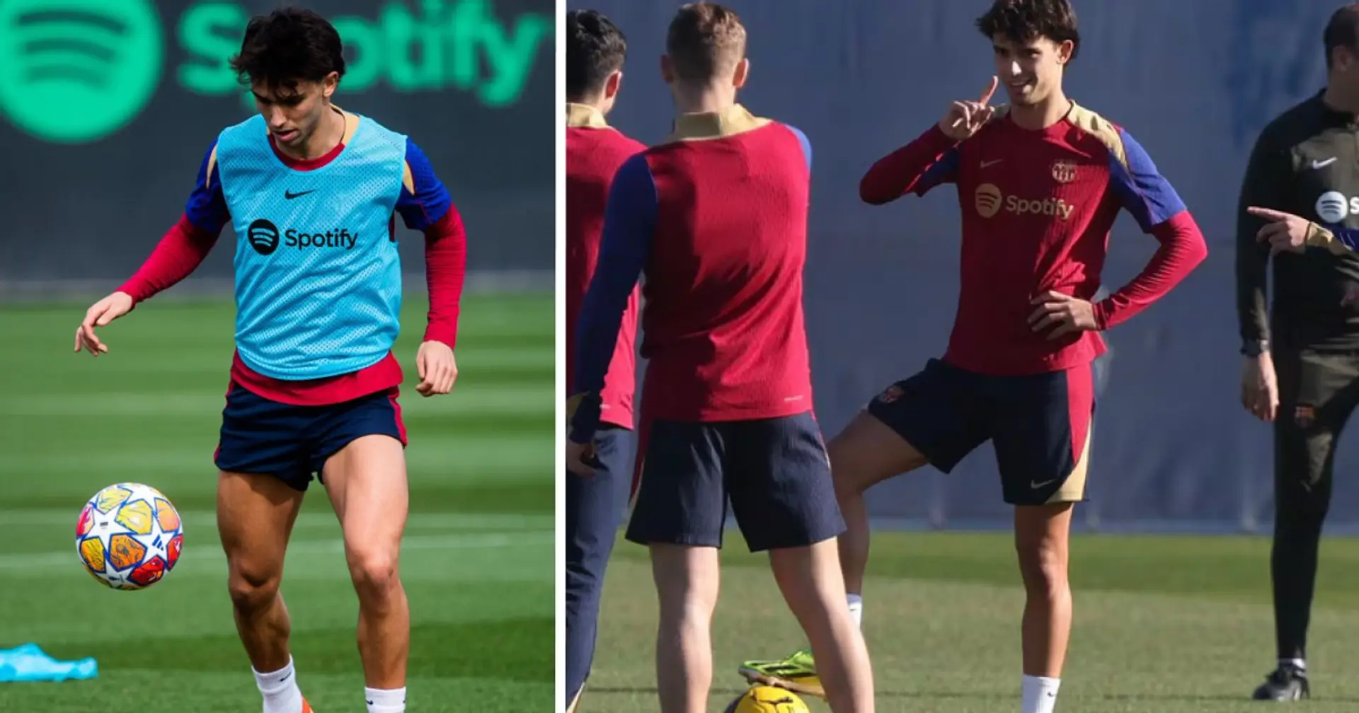 Felix returns to group training — 4 Barca players 100 per cent OUT of Napoli game unveiled