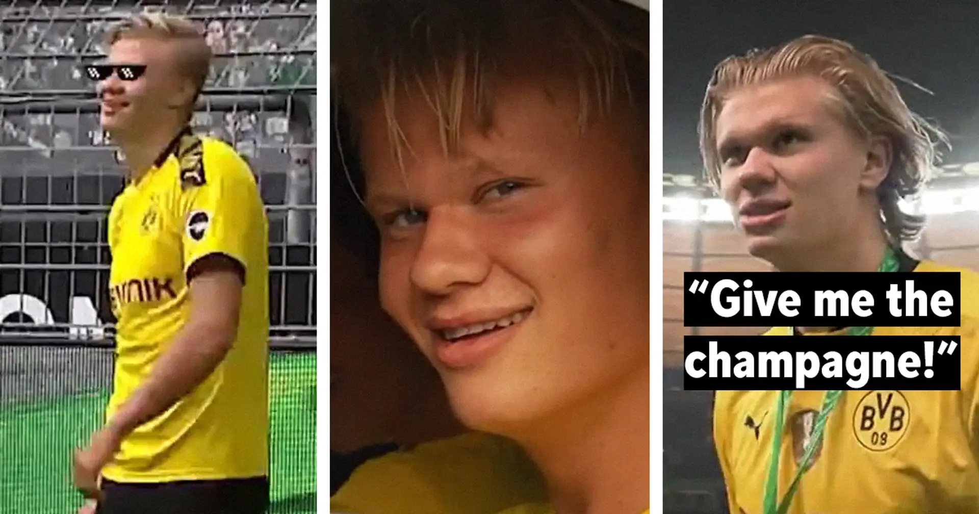 Must-watch: Die lustigsten Momente von Erling Haaland bei Borussia Dortmund