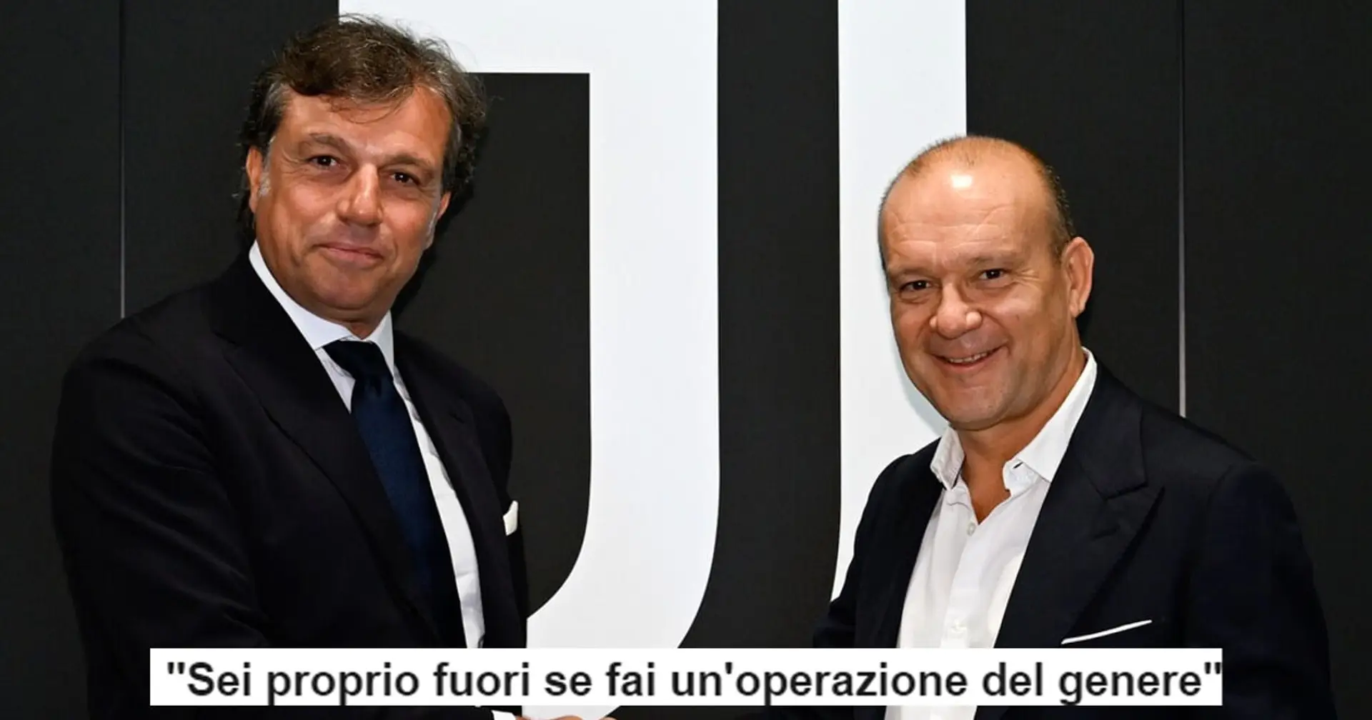 "Sei proprio fuori se fai un'operazione del genere", tifosi della Juventus contrari al possibile colpo a centrocampo