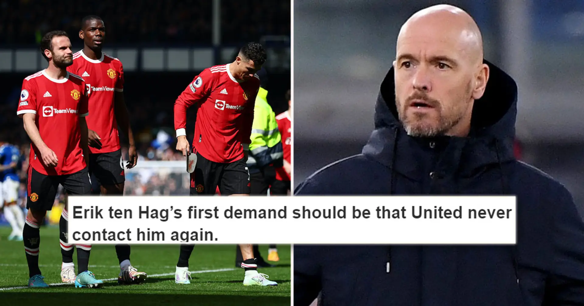 'This club can mess up any coach': Man United fans voice major worry regarding Ten Hag after Everton loss