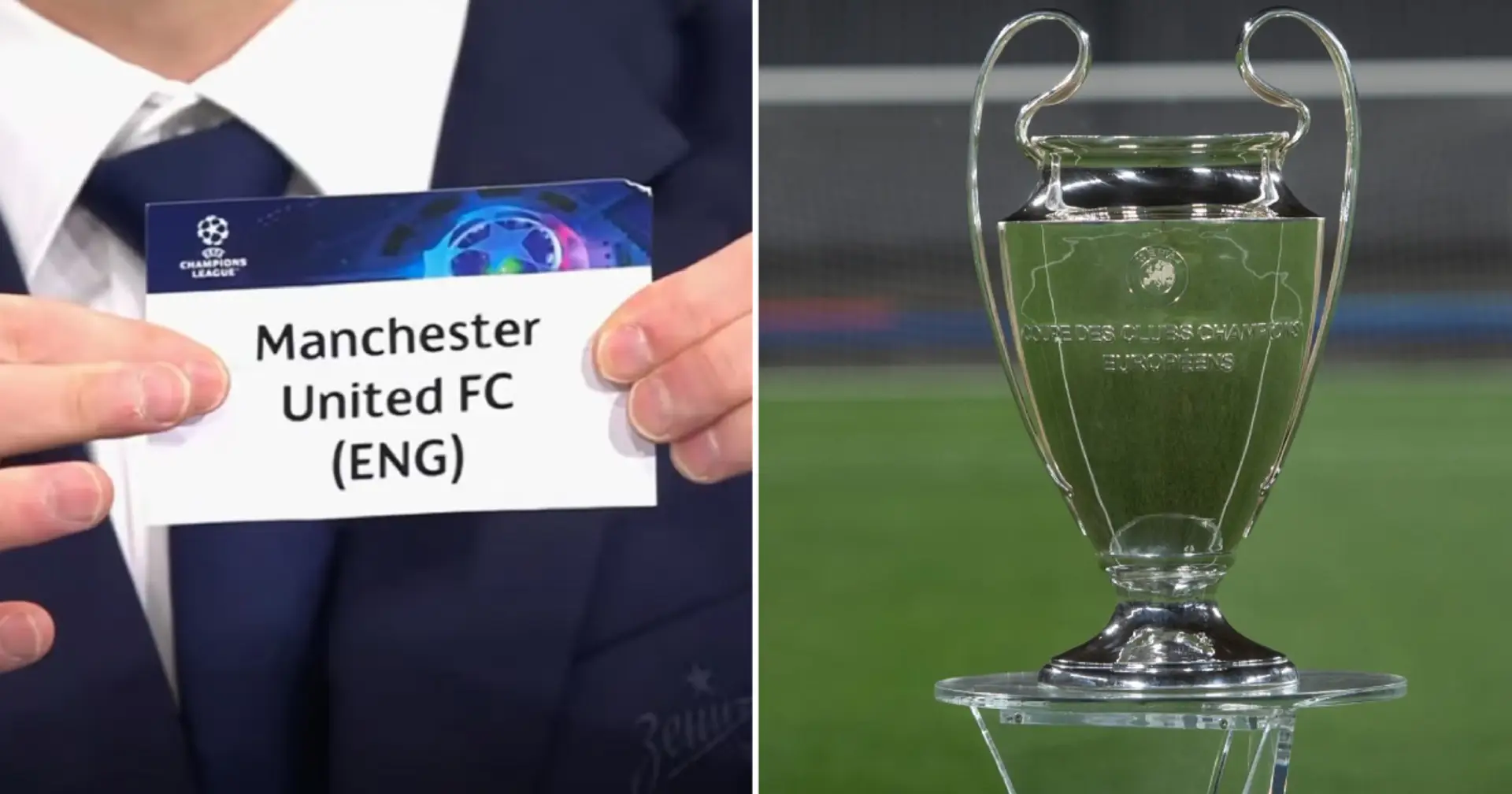 Man United to face Bayern, Copenhagen and Galatasaray in Champions League group