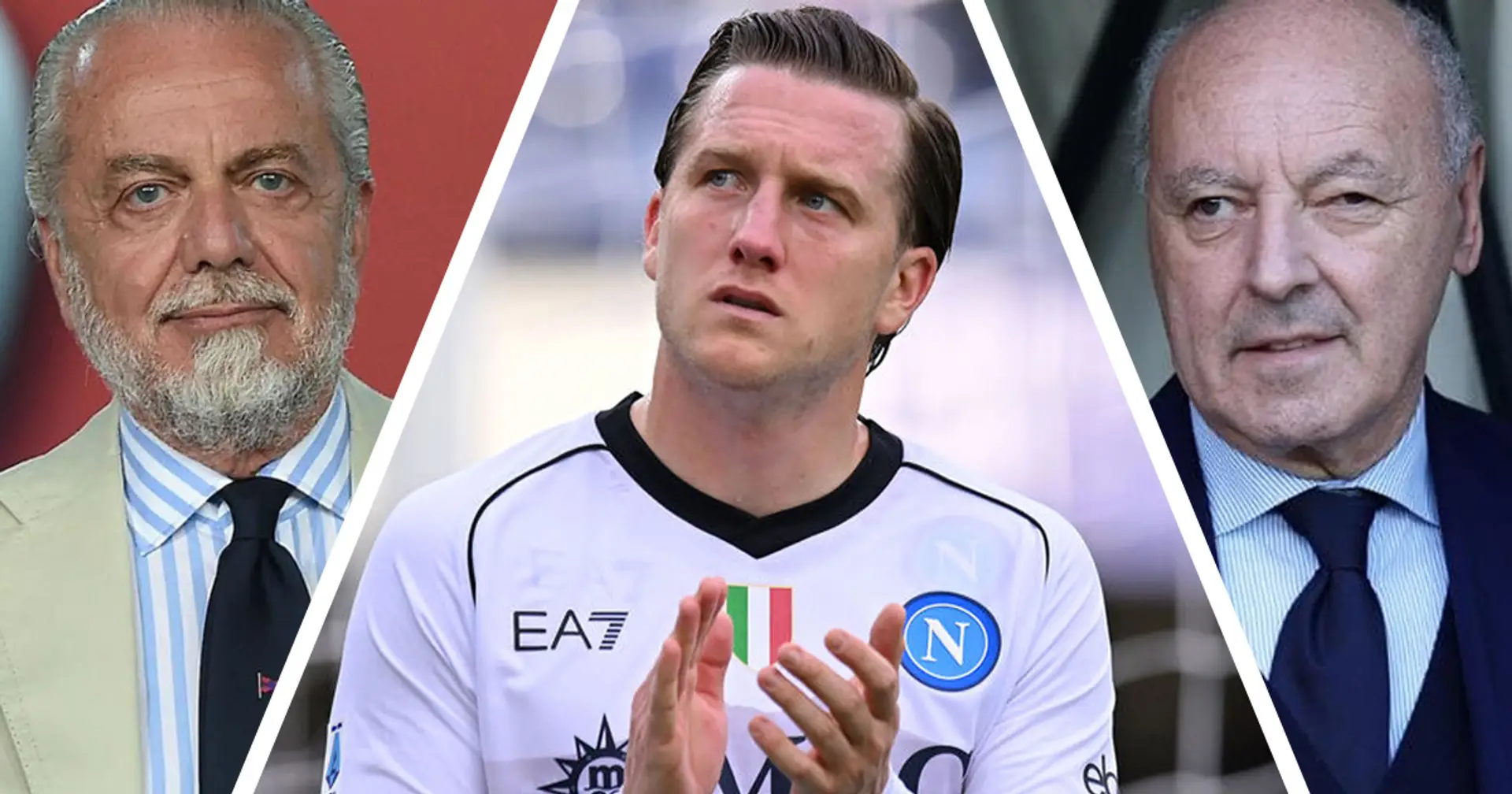L'Inter lo vuole a zero, il Napoli ha una convinzione: 2 versioni opposte sul futuro di Zielinski