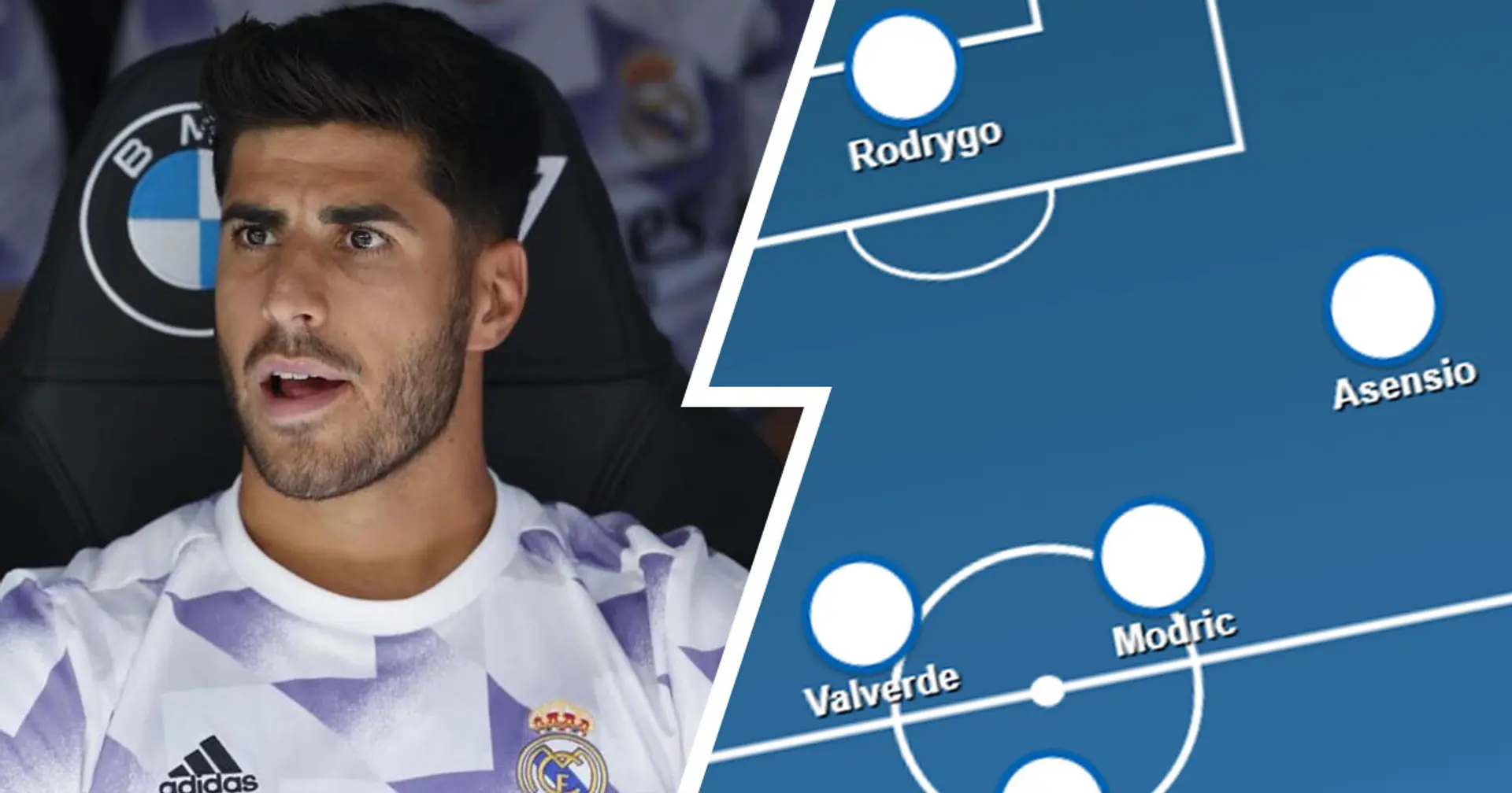 Asensio será titular por primera vez en LaLiga: Noticias del equipo y alineaciones probables para el Real Madrid-Rayo