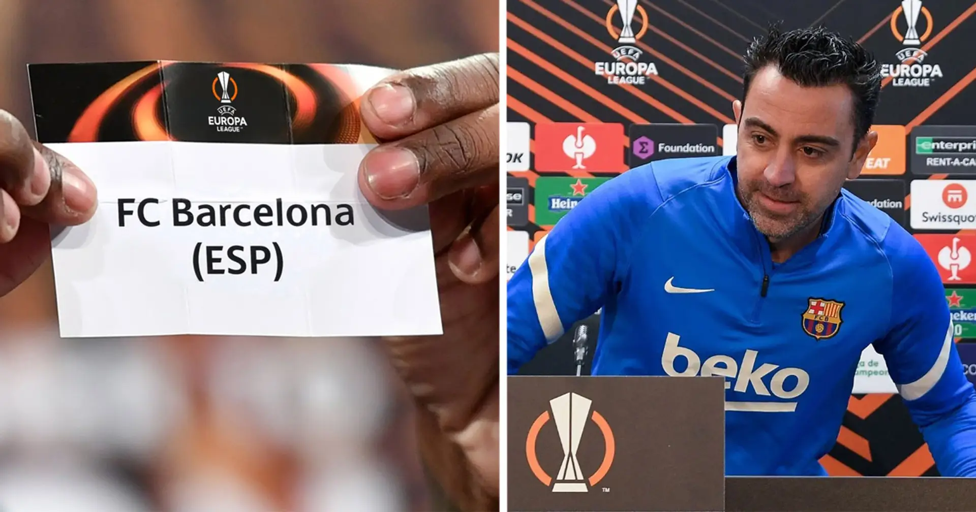Les 7 rivaux possibles du Barça en quart de finale de la Ligue Europa confirmés